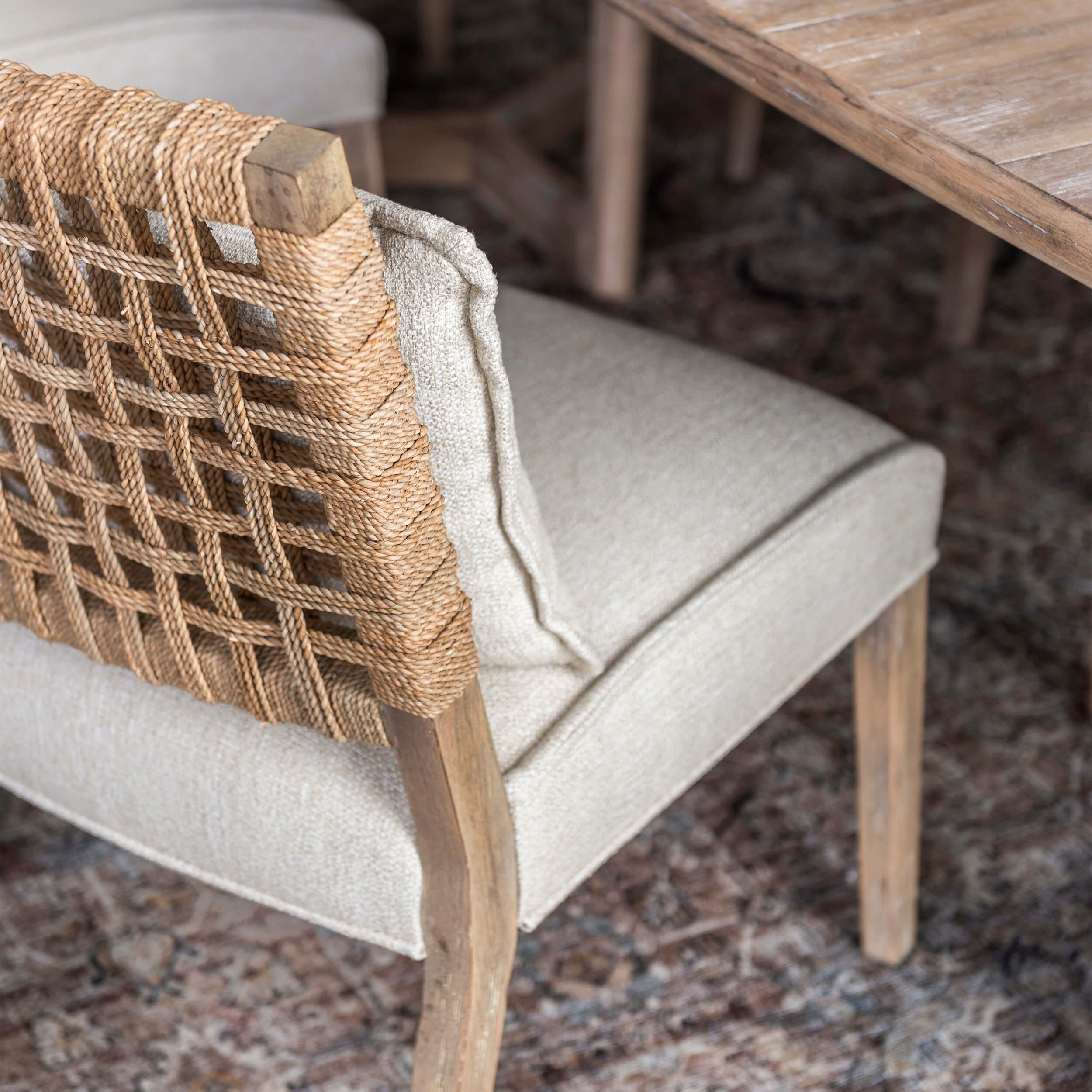 Surfrider Woven Back Dining Chair, Set of 2 - Image 7