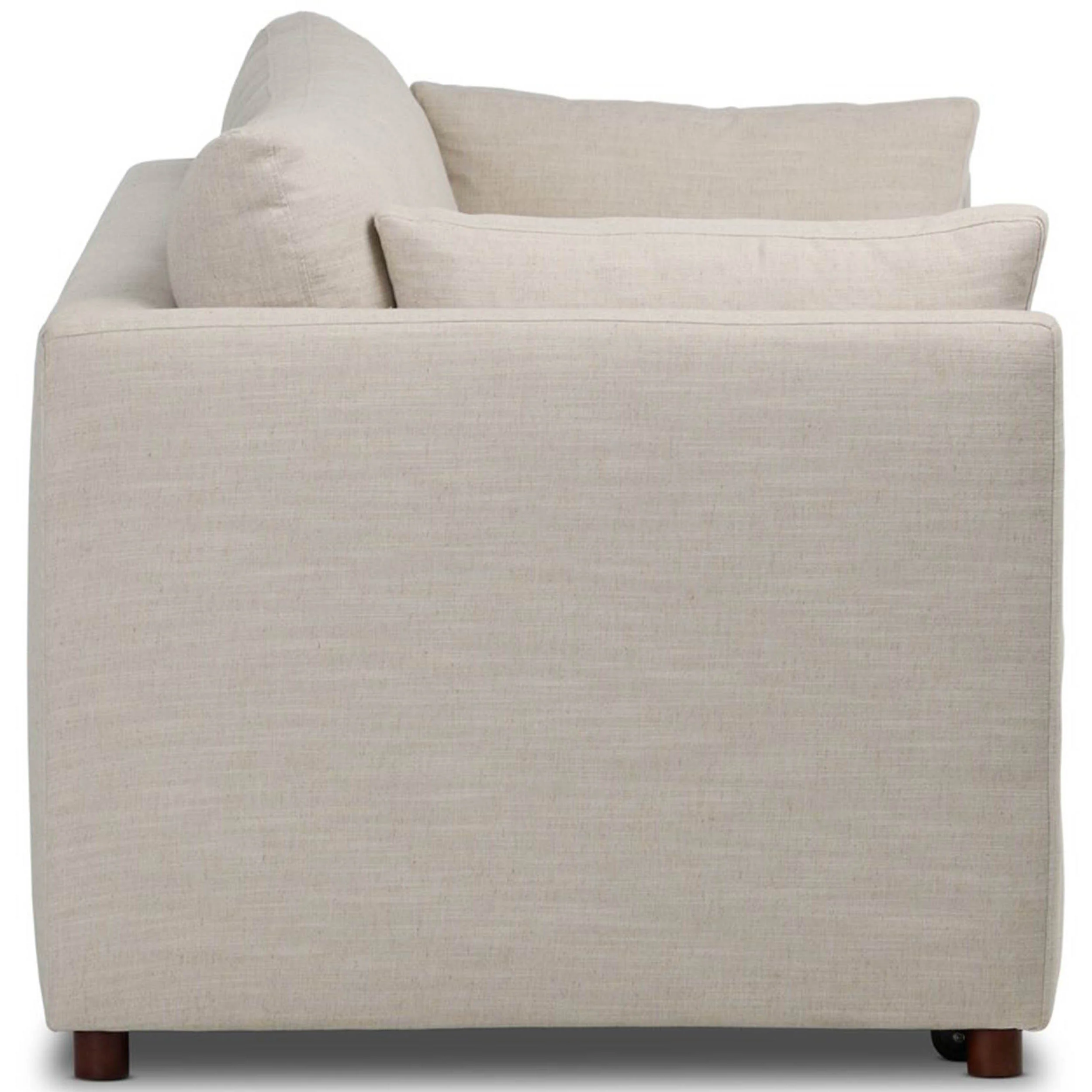 Suri 106" Outdoor Sofa, Arashi Salt by Four Hands - Image 3
