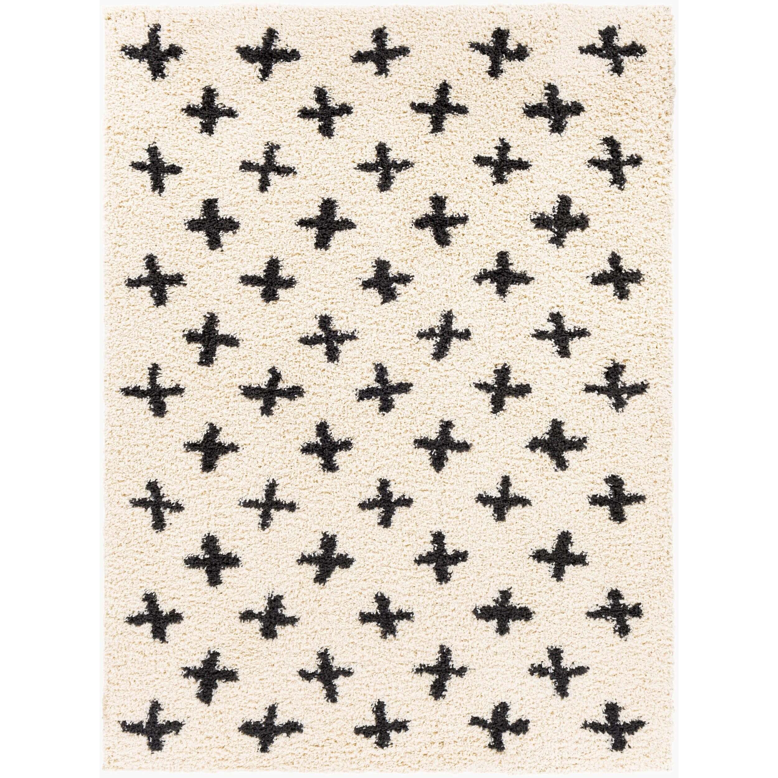 Surya Livabliss Rug Beni BSH-2304, Cream/Black