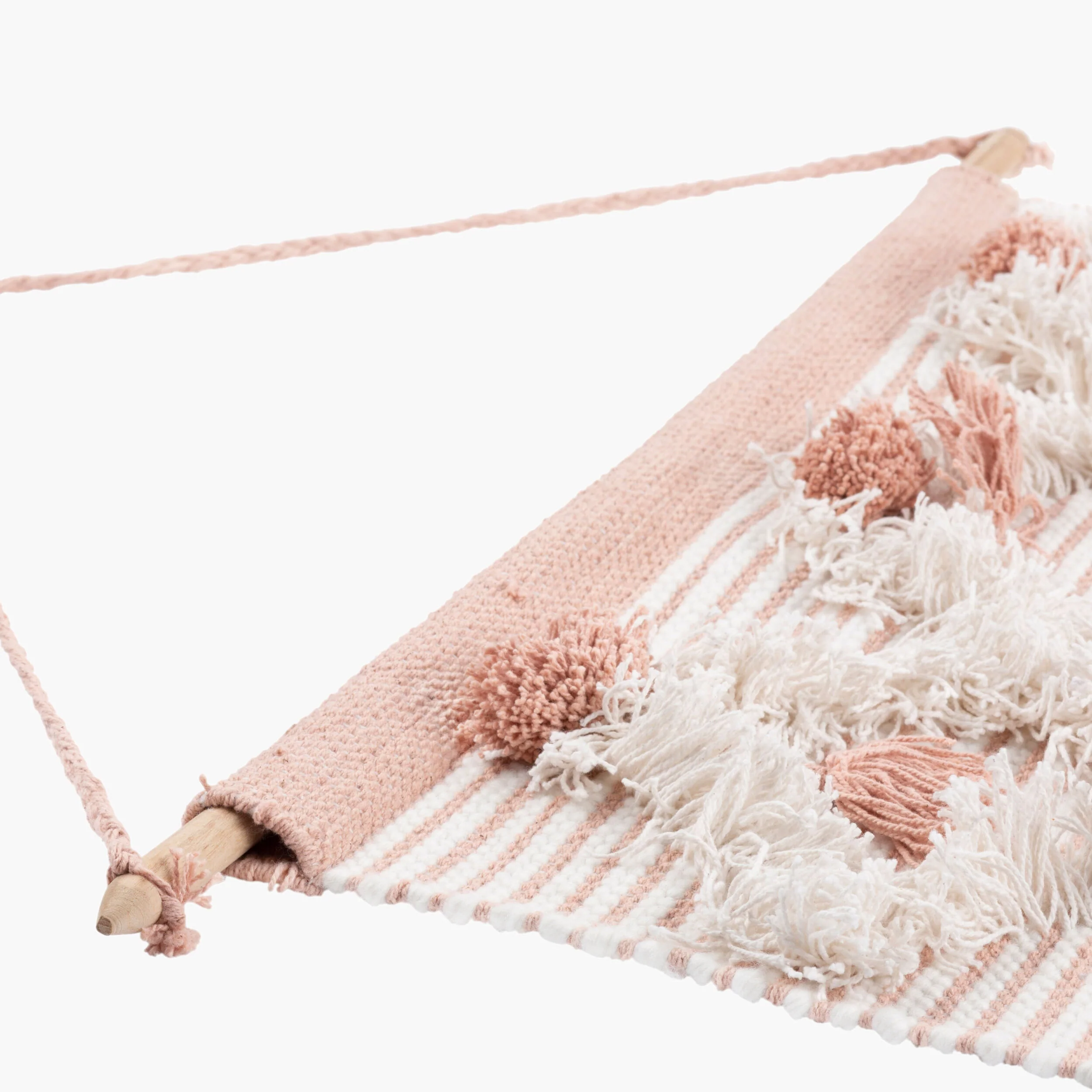 Surya Livabliss Wall Hanging Kari KAR-1000, White/Peach - Image 3