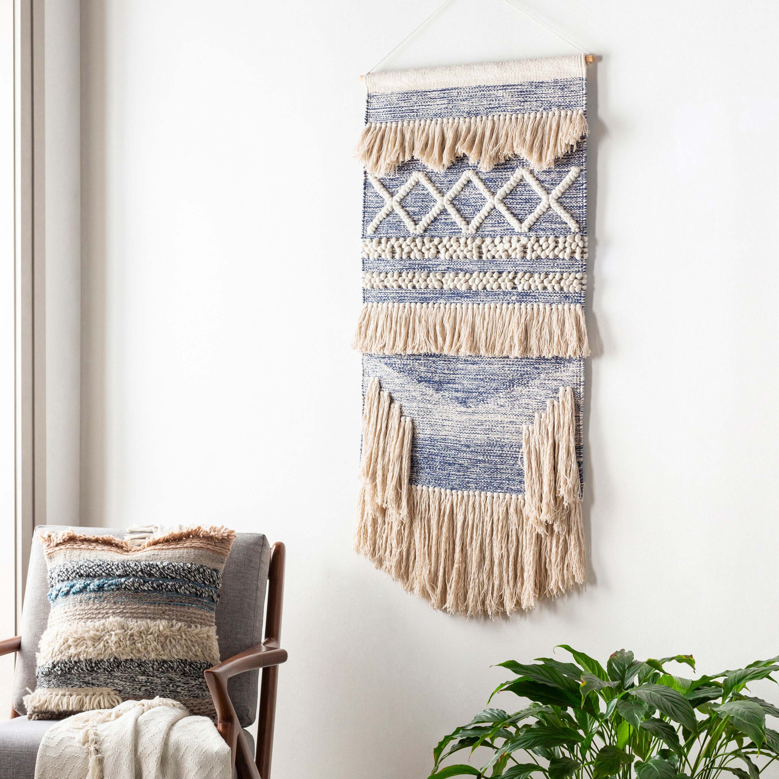 Surya Livabliss Wall Hanging Sedona SDN-1000, Navy/Beige - Image 2