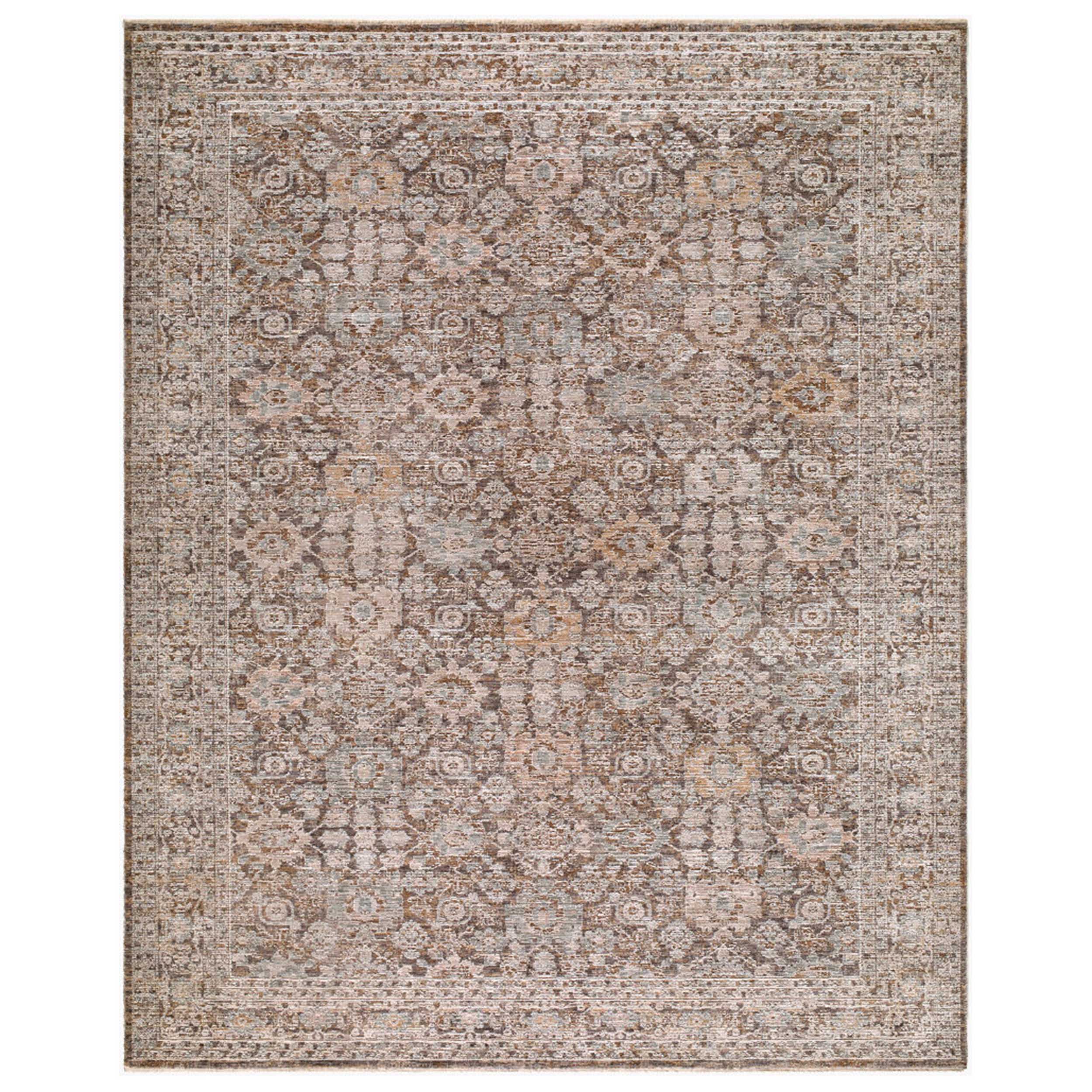 Surya Lovebliss Rug Demre DMM-2309, Brown Multi