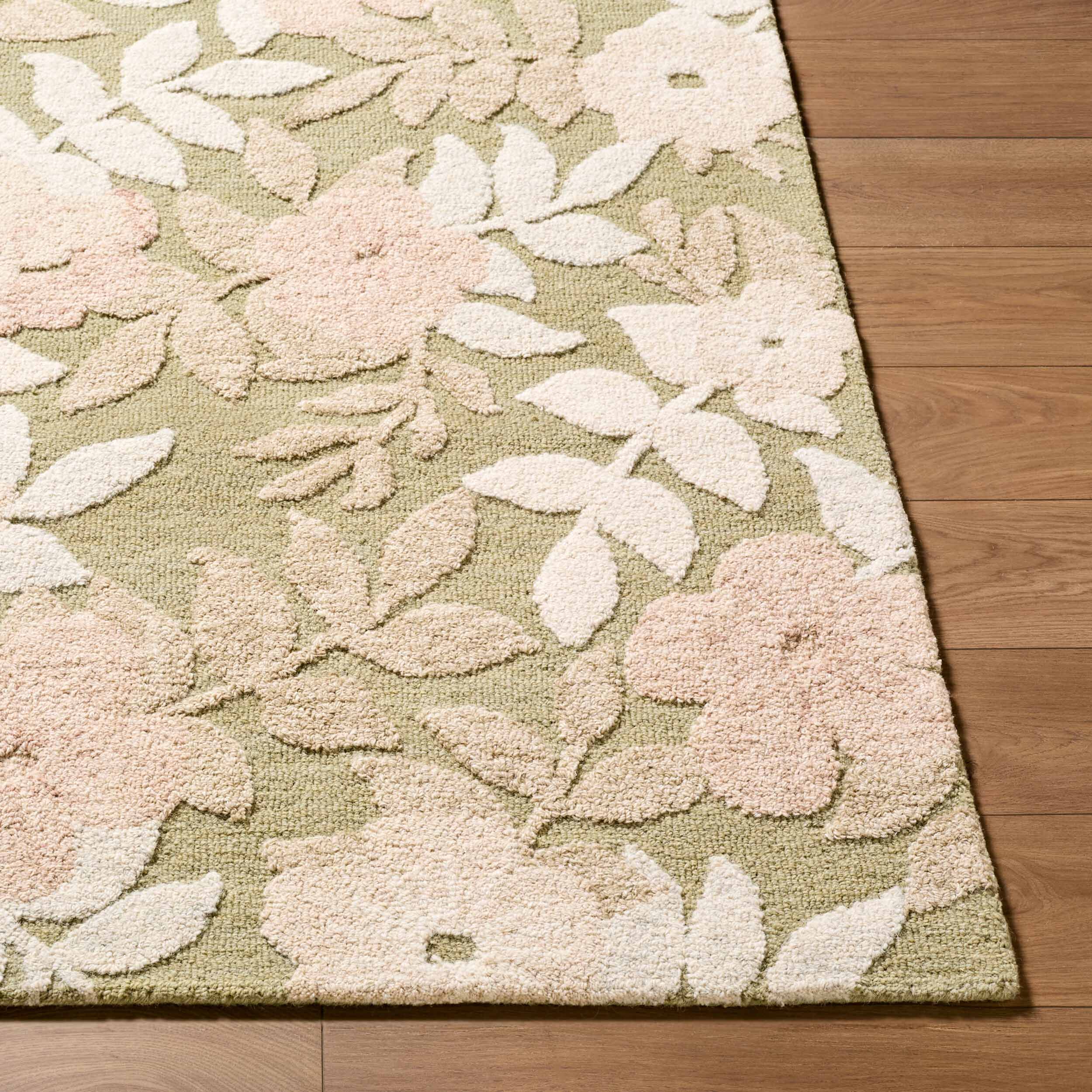 Surya Lovebliss Rug Fabian FBI-2301, Floral Multi - Image 2
