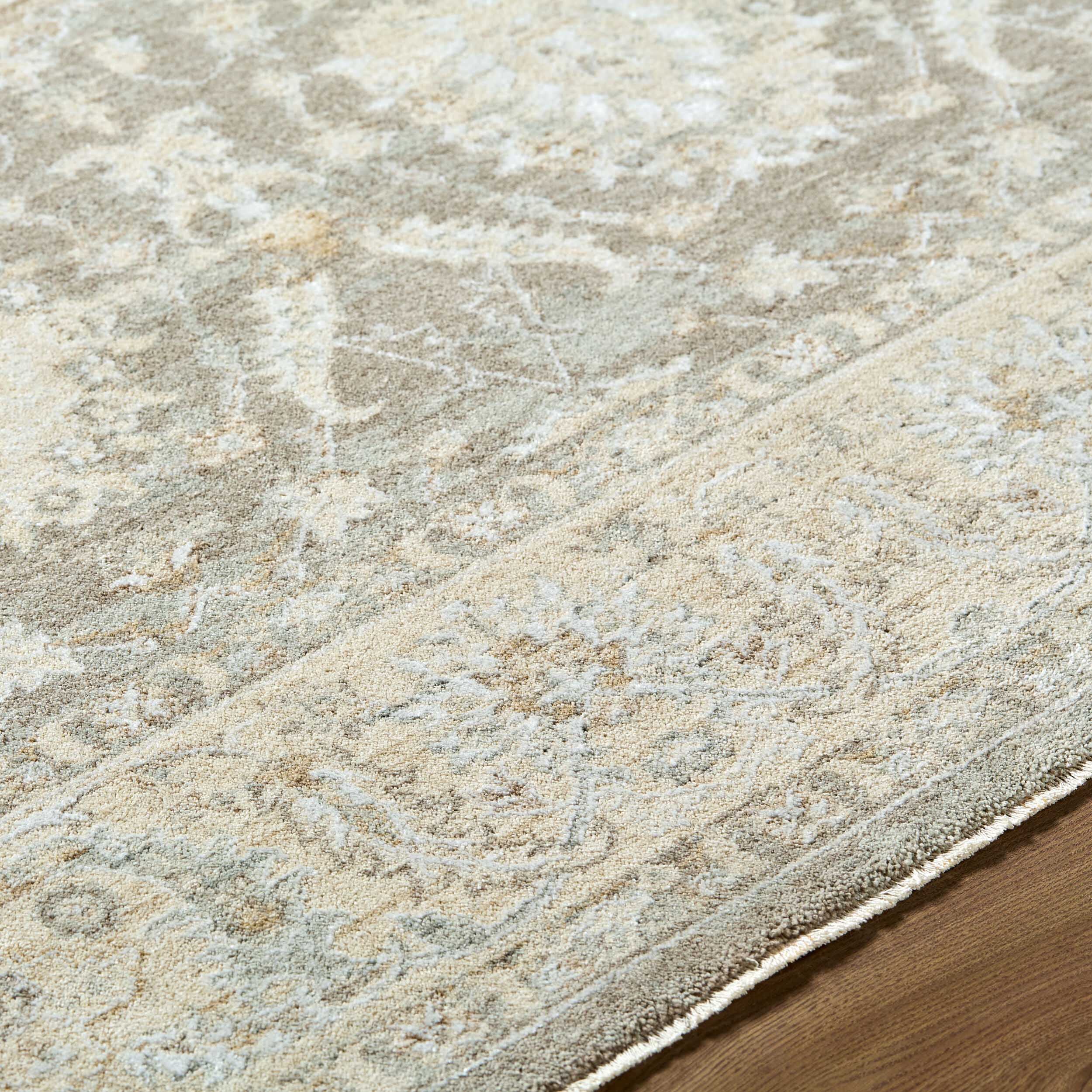 Surya Lovebliss Rug Lotus LOT-2306, Green Multi - Image 4