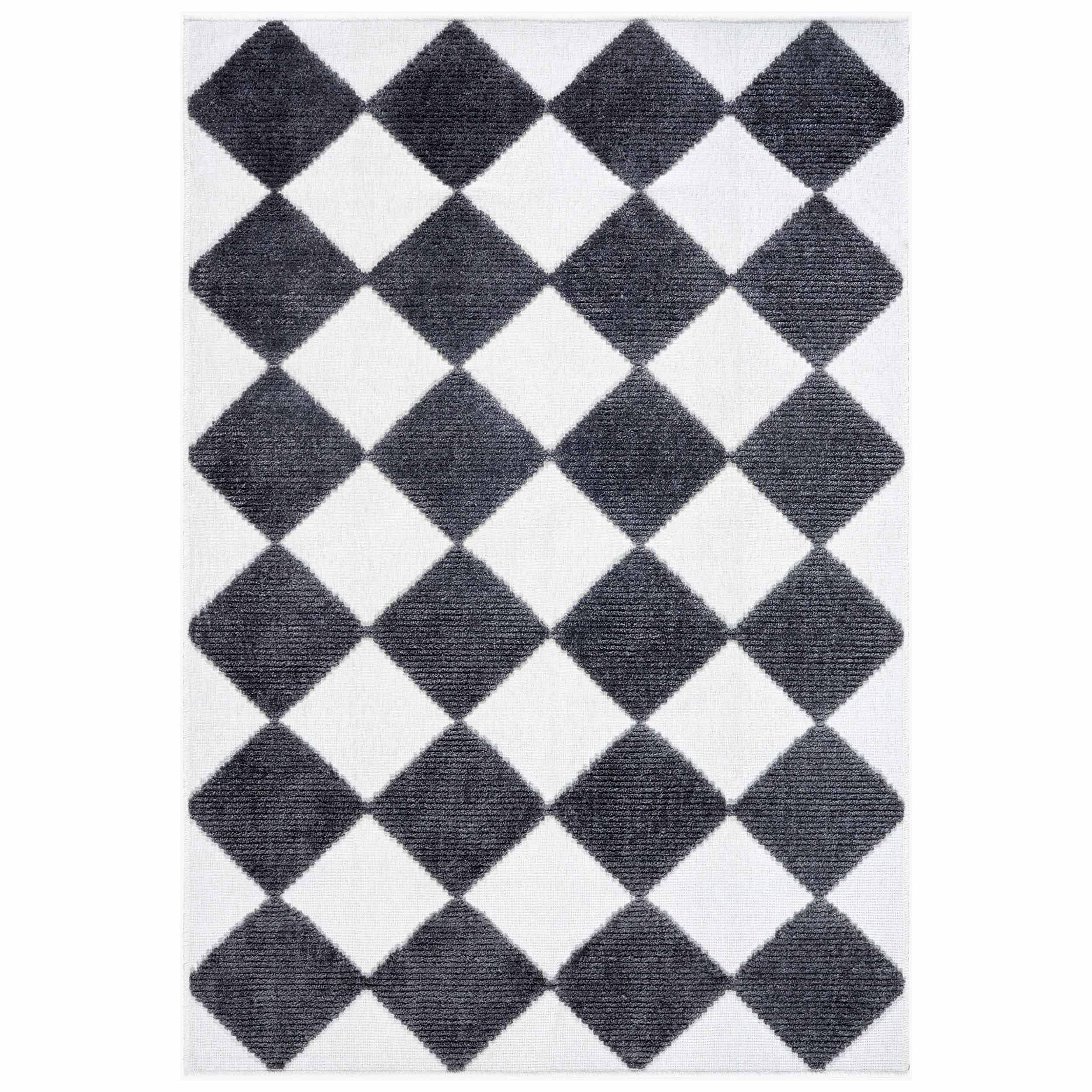 Surya Lovebliss Rug Lyna LYA-2350, Charcoal/White