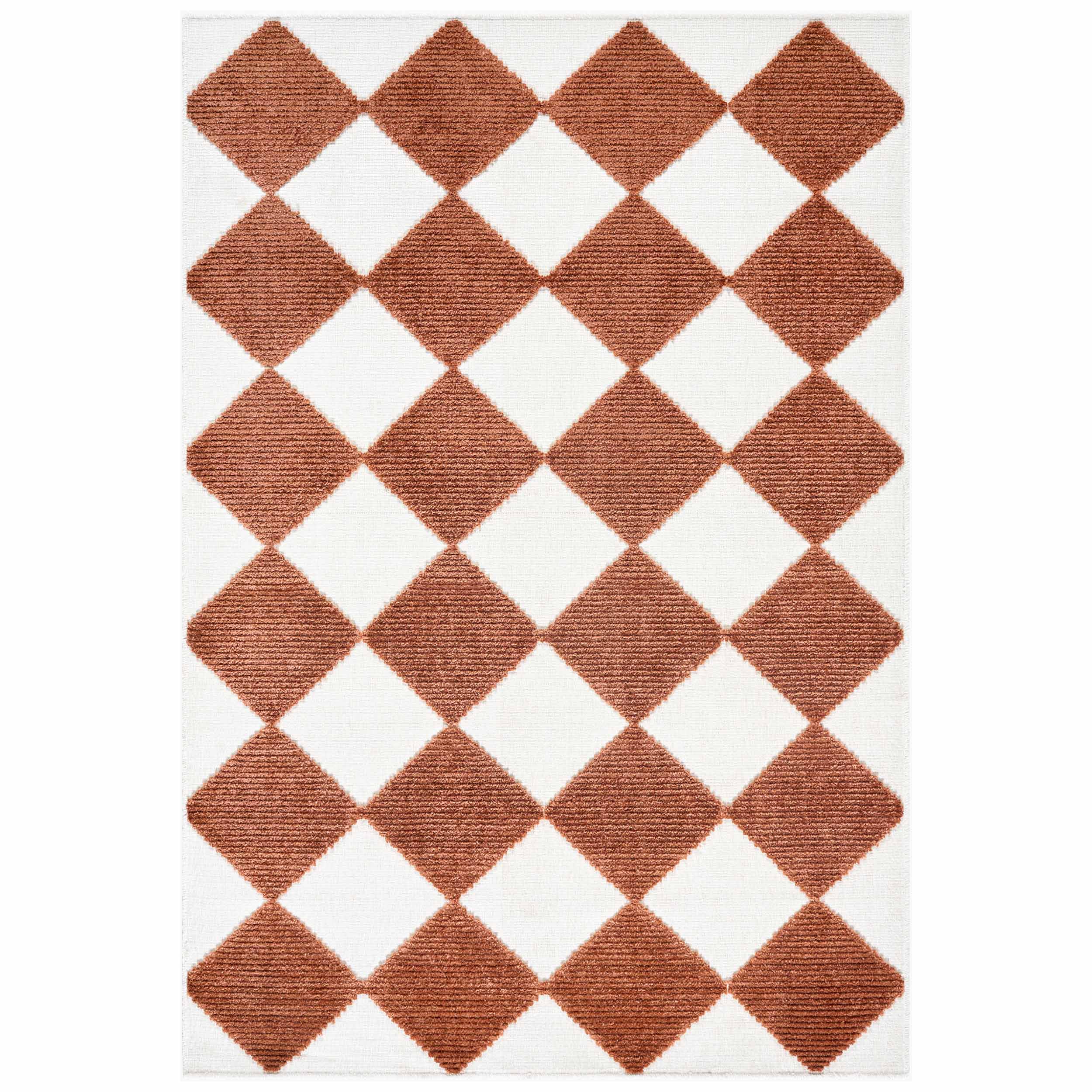 Surya Lovebliss Rug Lyna LYA-2358, Rust/White