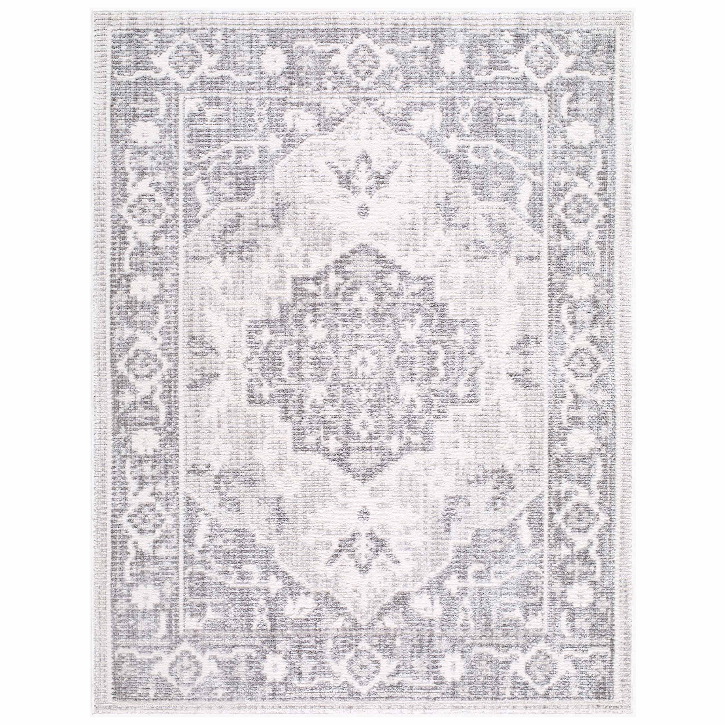 Surya Lovebliss Rug Odeon EDOD-2305, Gray/Ivory