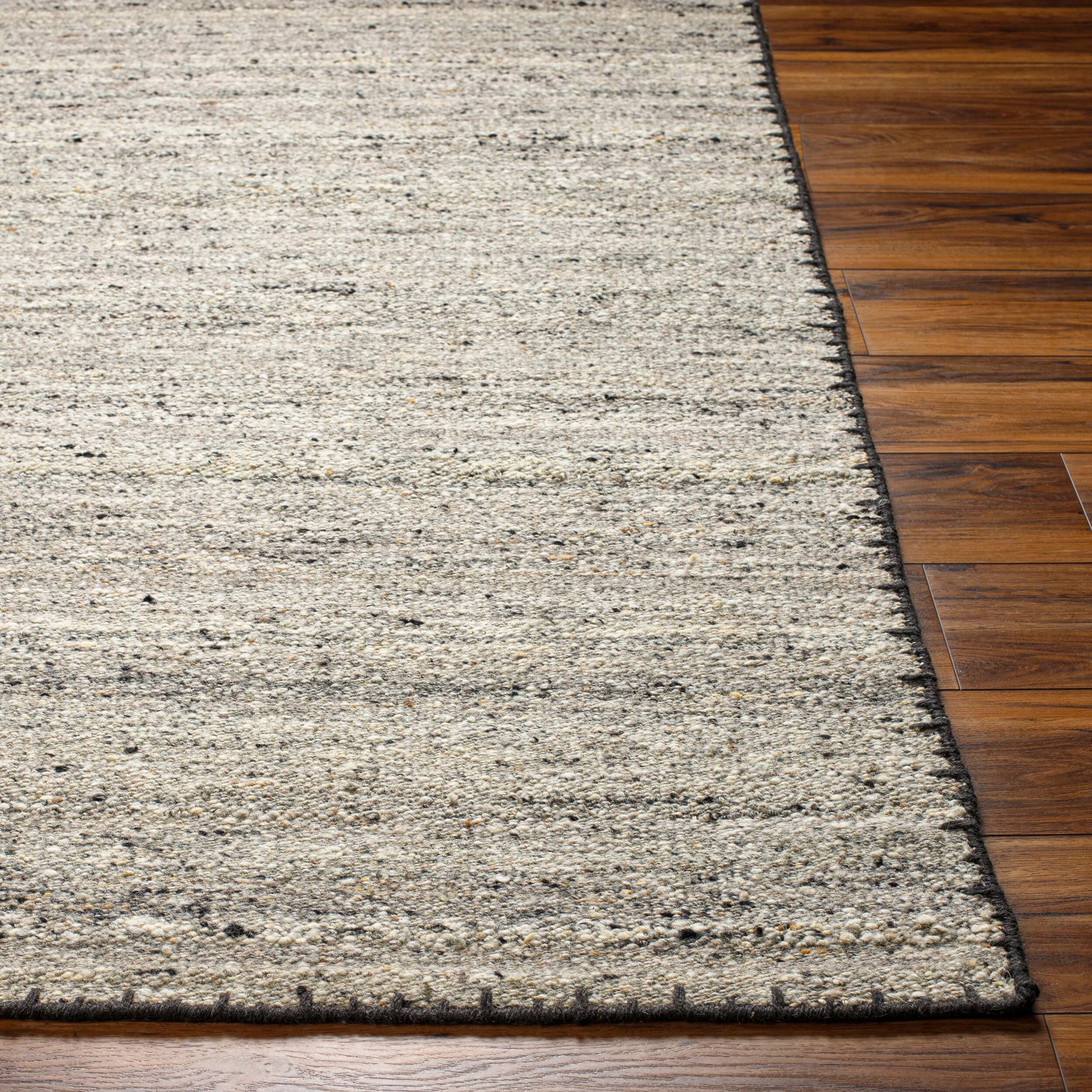 Surya Rug Berkeley BKY-2302, Charcoal/Black/Taupe/Oatmeal - Image 2