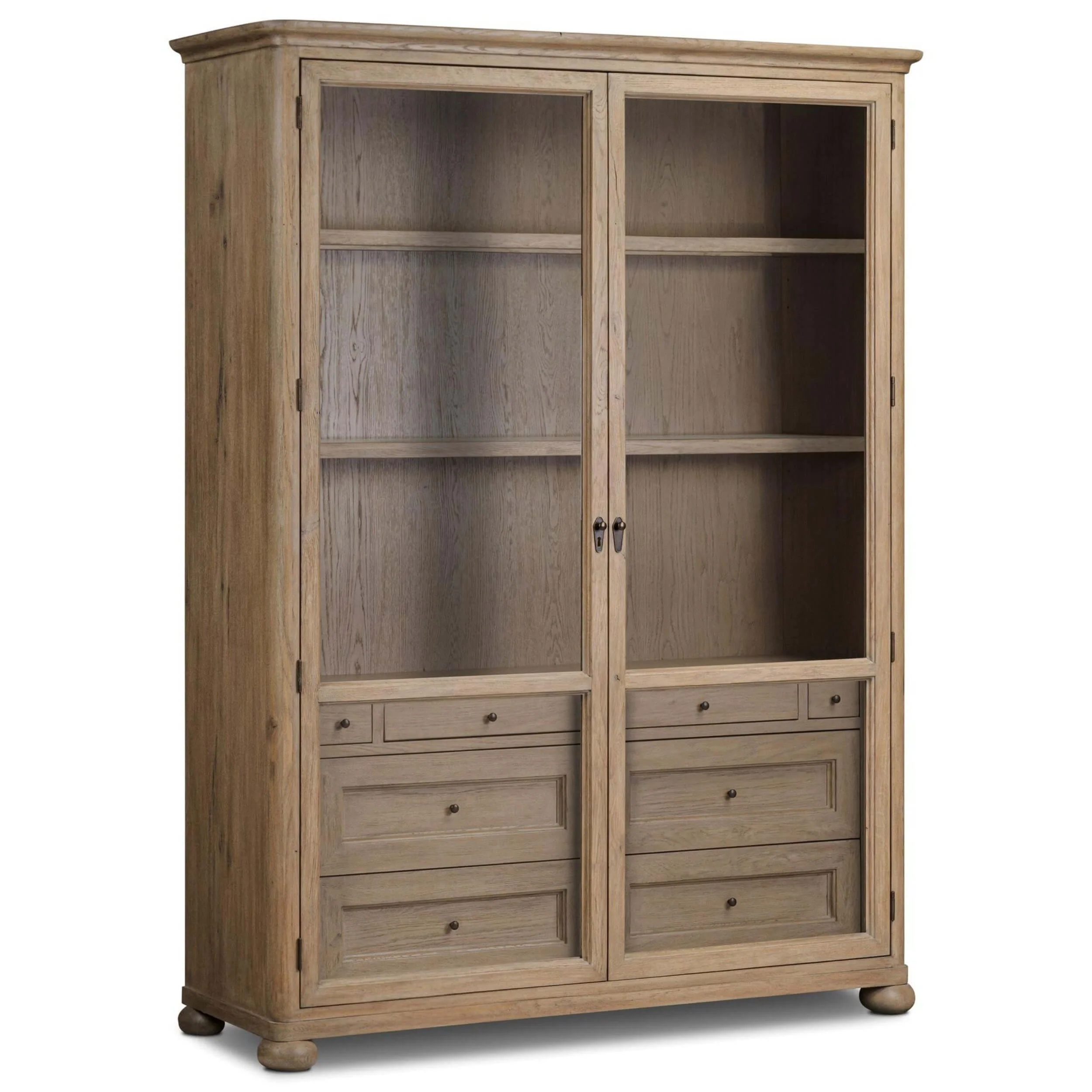 Sussex Wide Cabinet, Drifted Oak by Amber Lewis x Four Hands