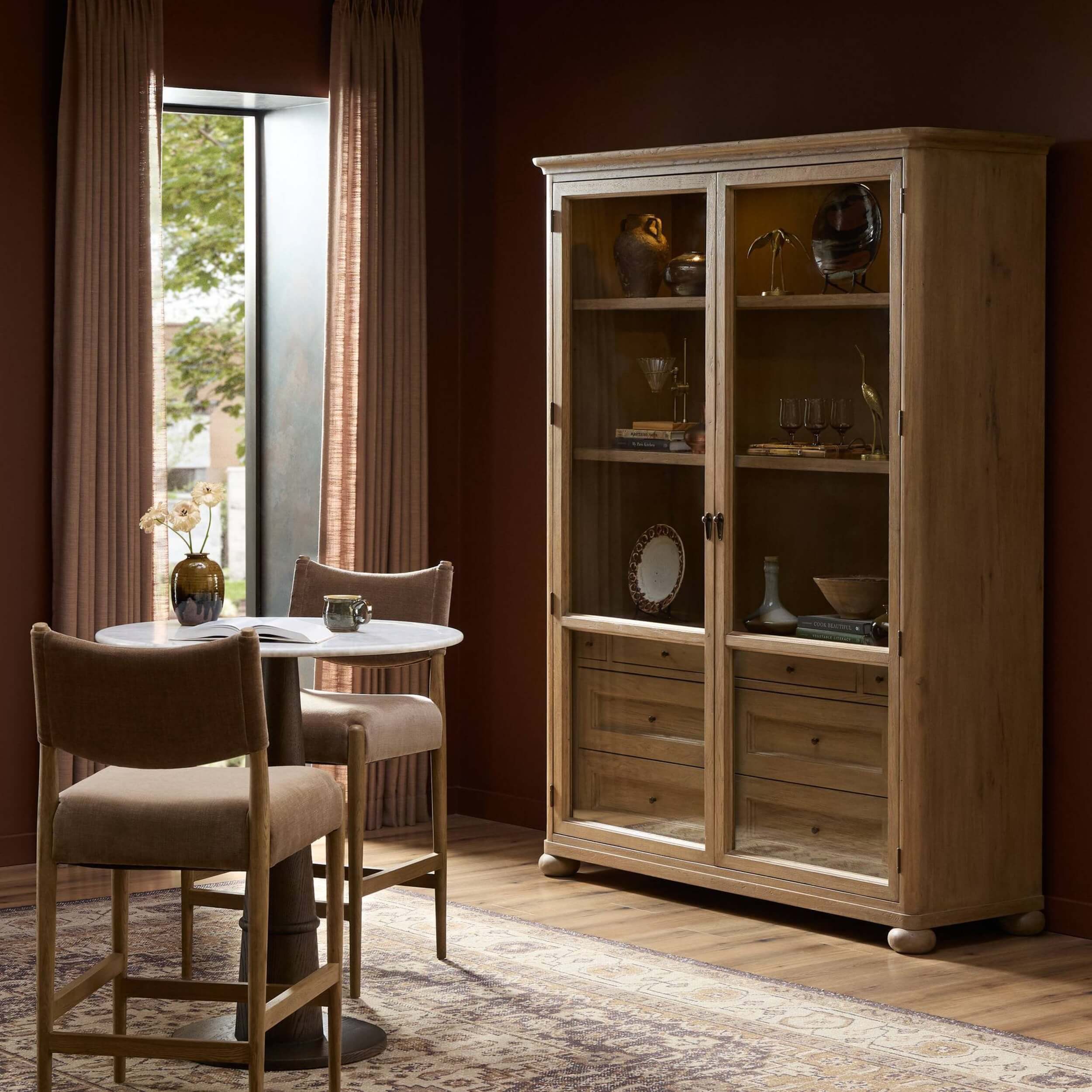 Sussex Wide Cabinet, Drifted Oak by Amber Lewis x Four Hands - Image 9