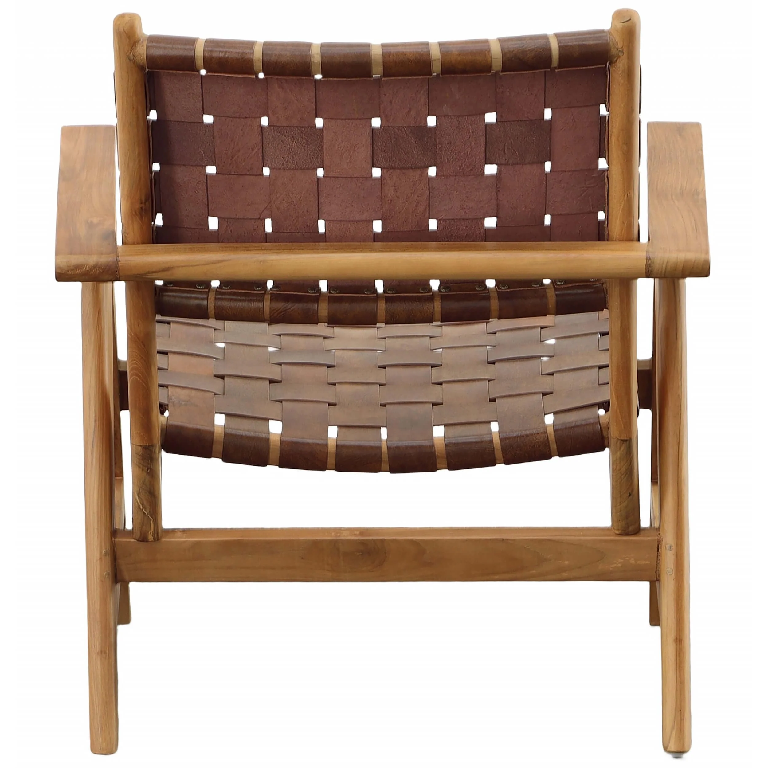 Sutri Leather Chair, Brown - Image 4