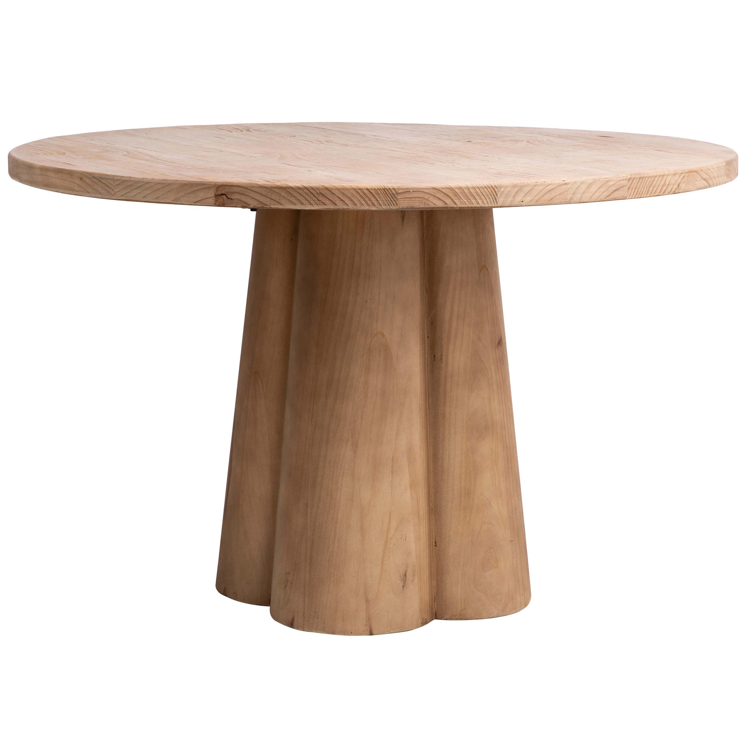 Sylmar Round Dining Table, Natural