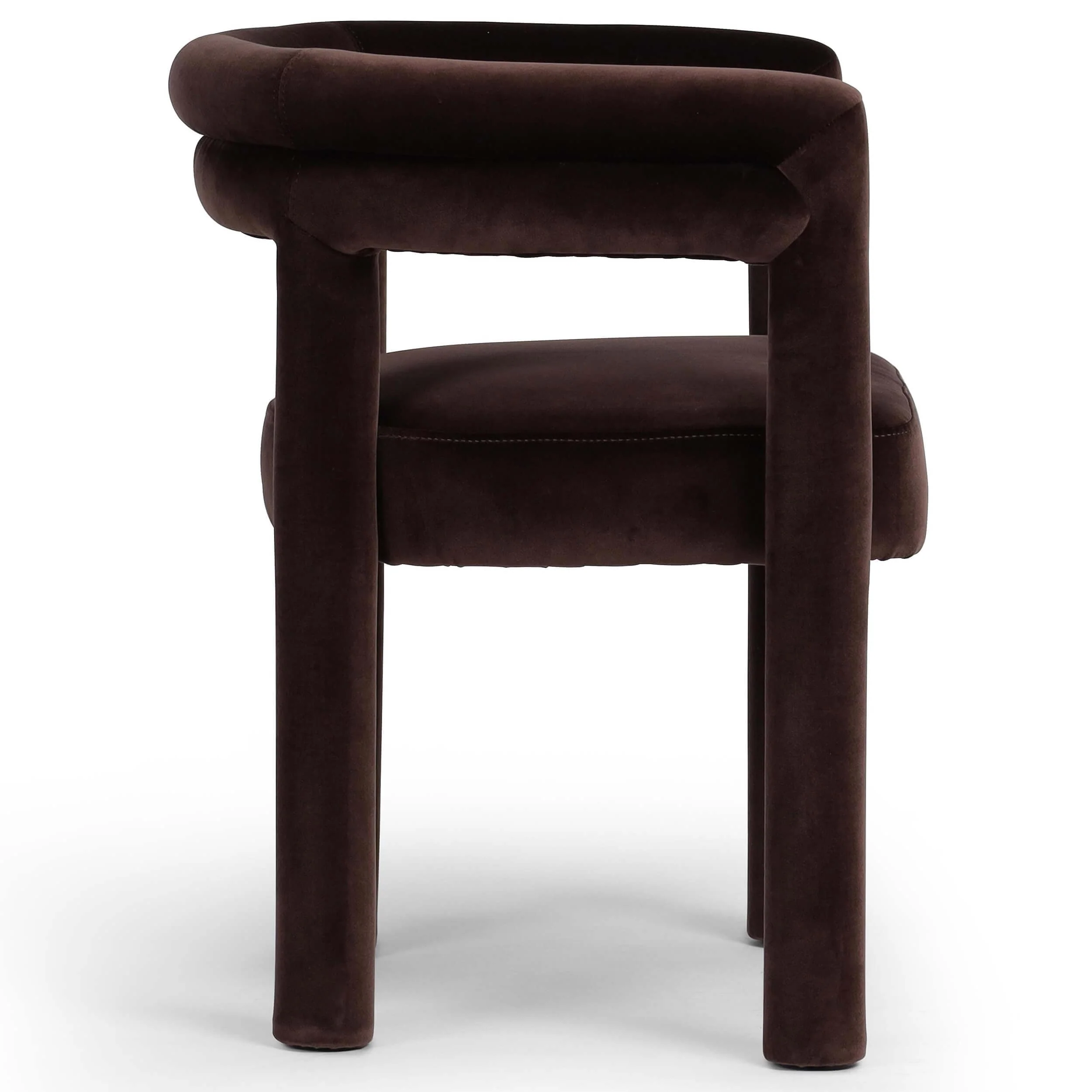 Tacova Dining Chair, Surrey Cocoa by Four Hands - Image 3