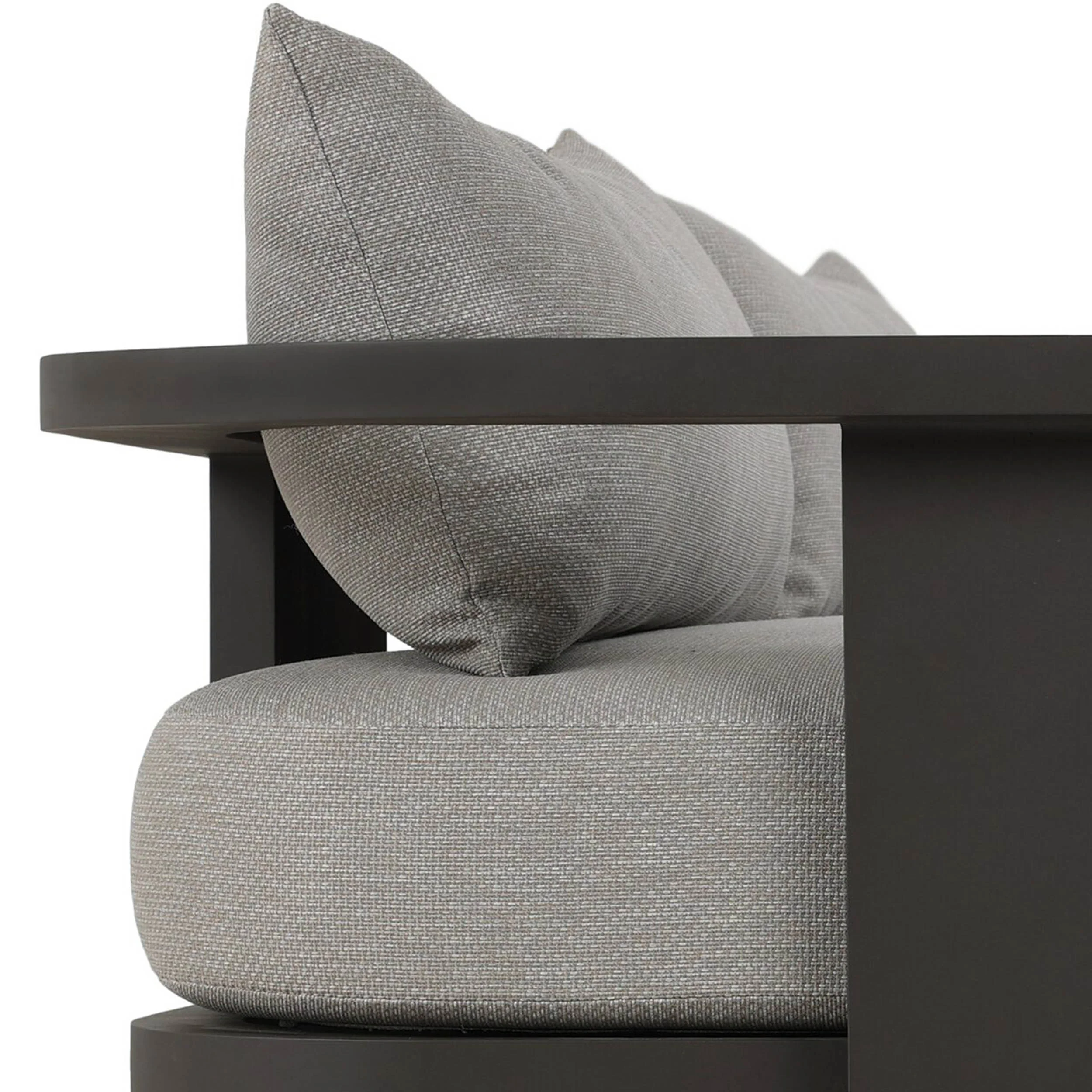 Tahana 96" Outdoor Sofa, Casa Grey by Four Hands - Image 4