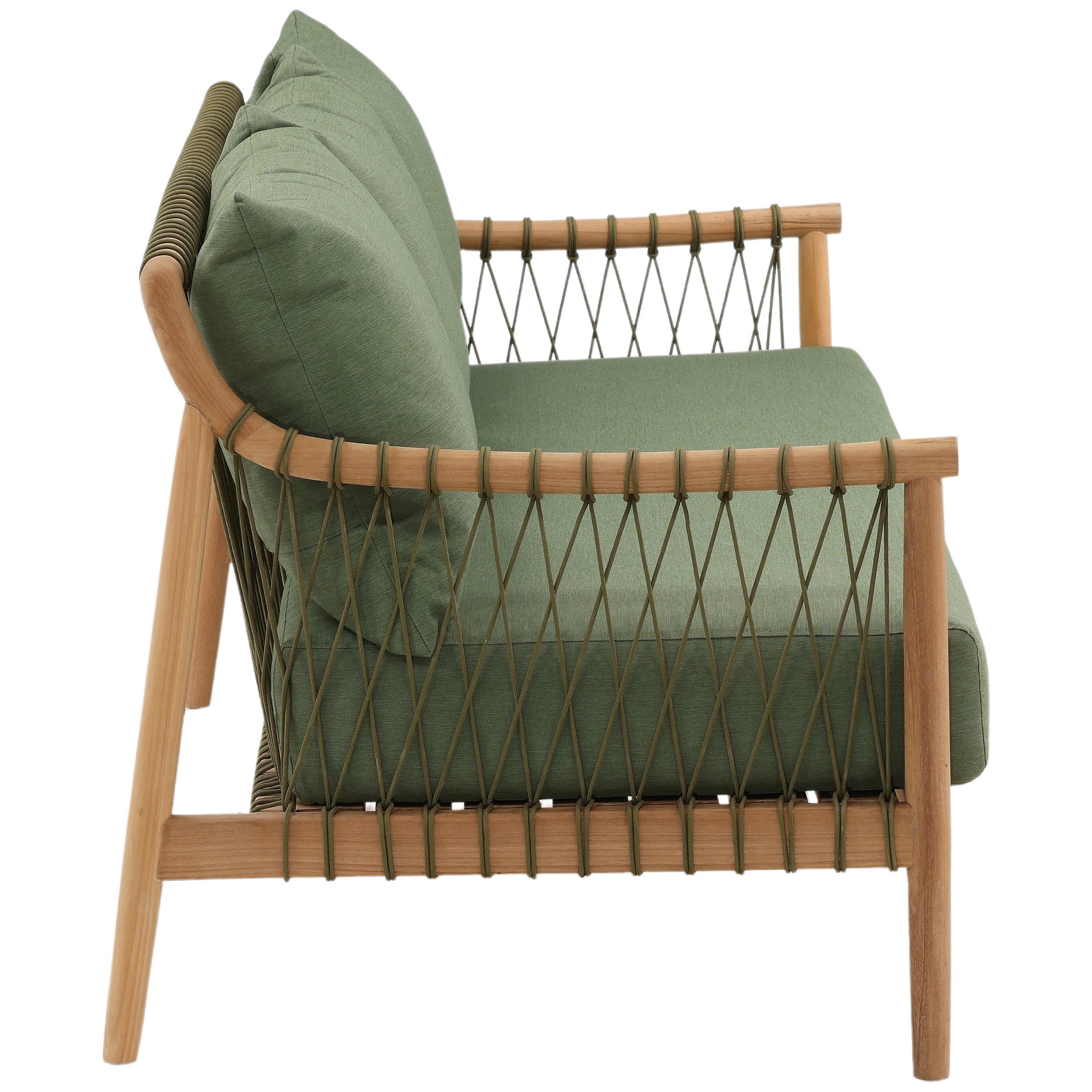 Tahoe Outdoor Sofa, Green - Image 4
