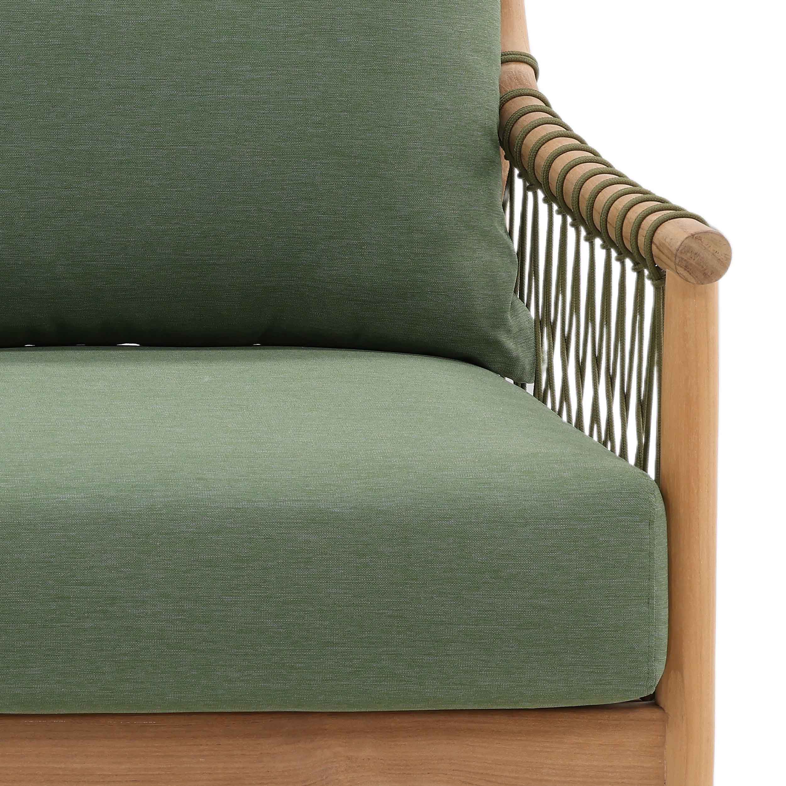 Tahoe Outdoor Sofa, Green - Image 5