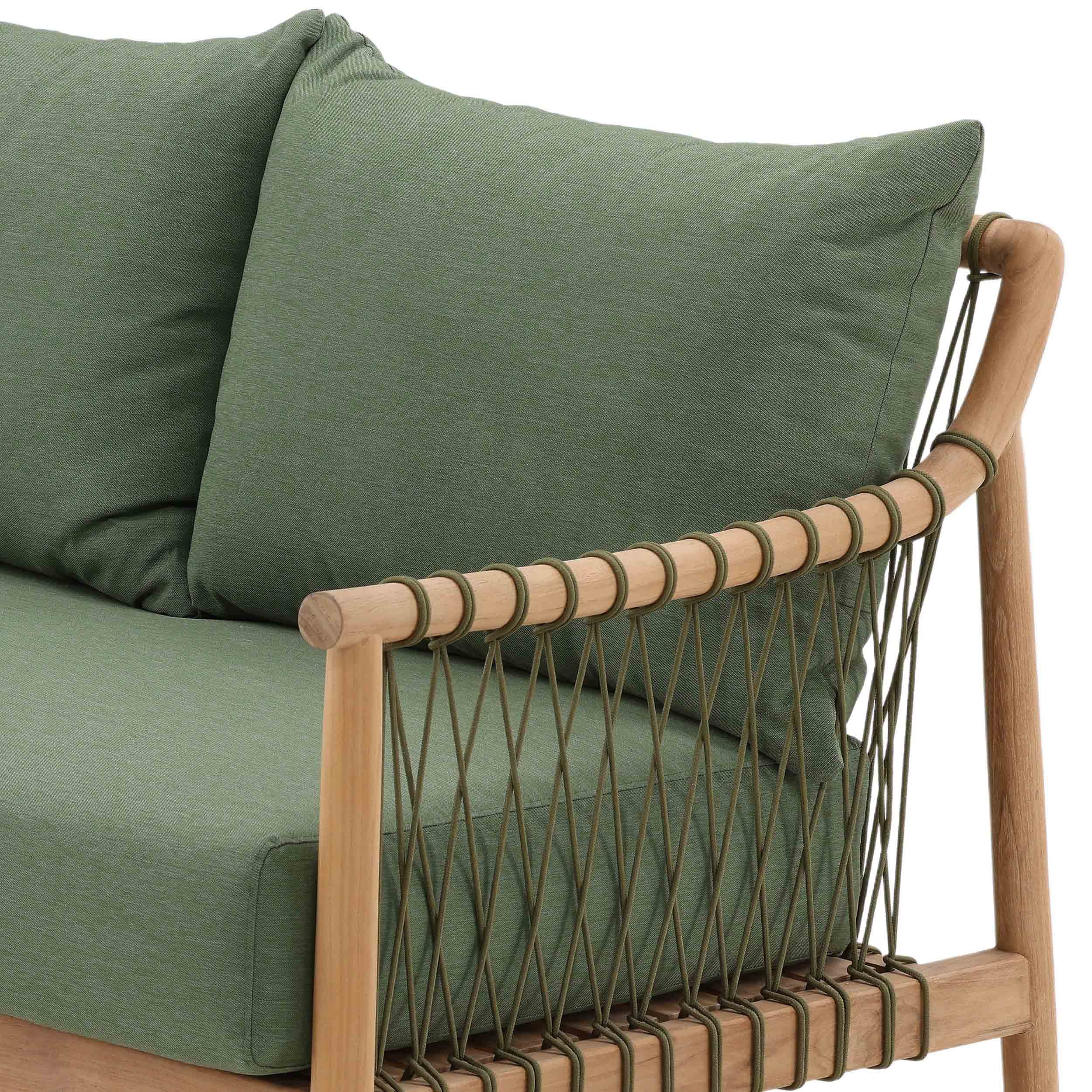 Tahoe Outdoor Sofa, Green - Image 7