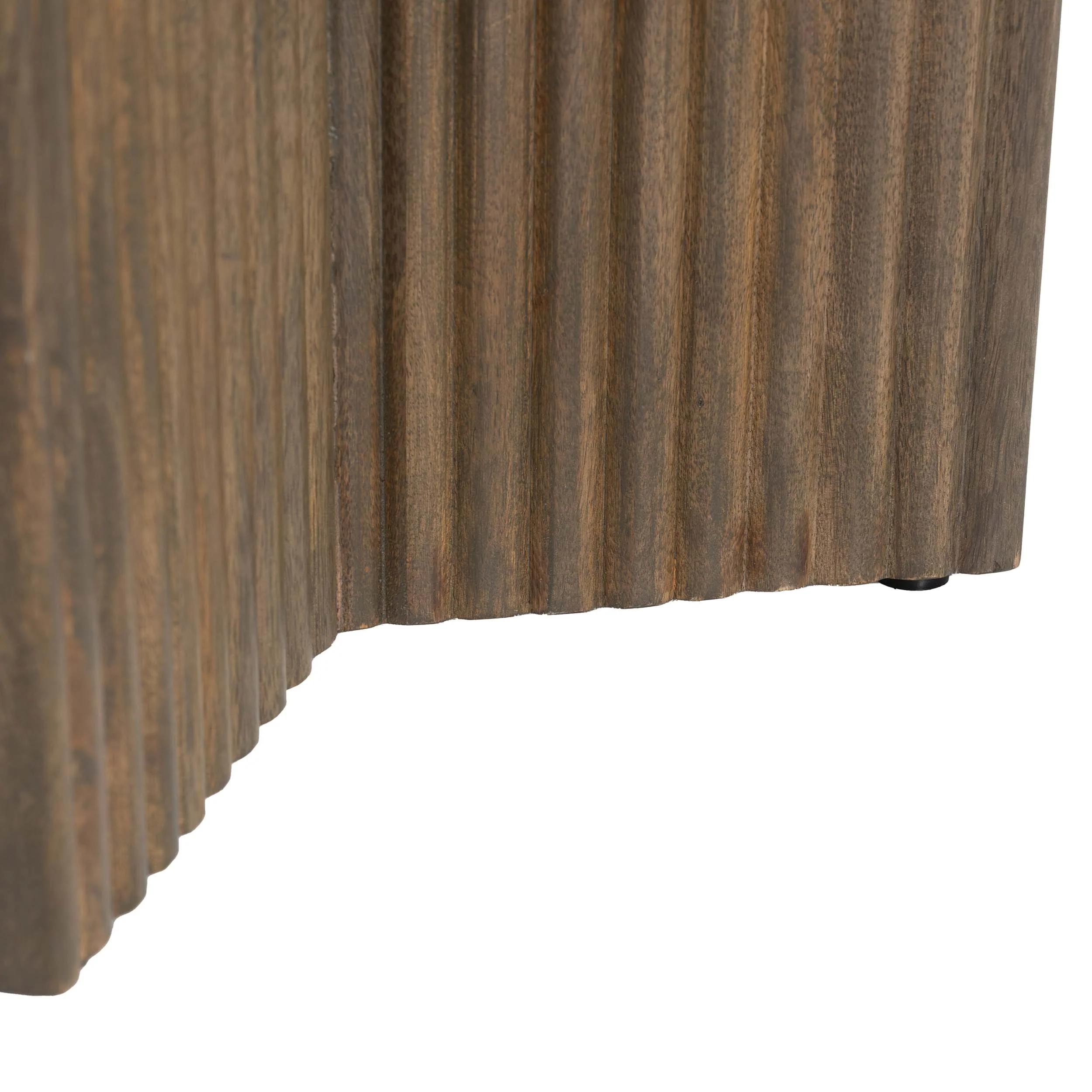 Tailo Side Table, White/Brass - Image 5