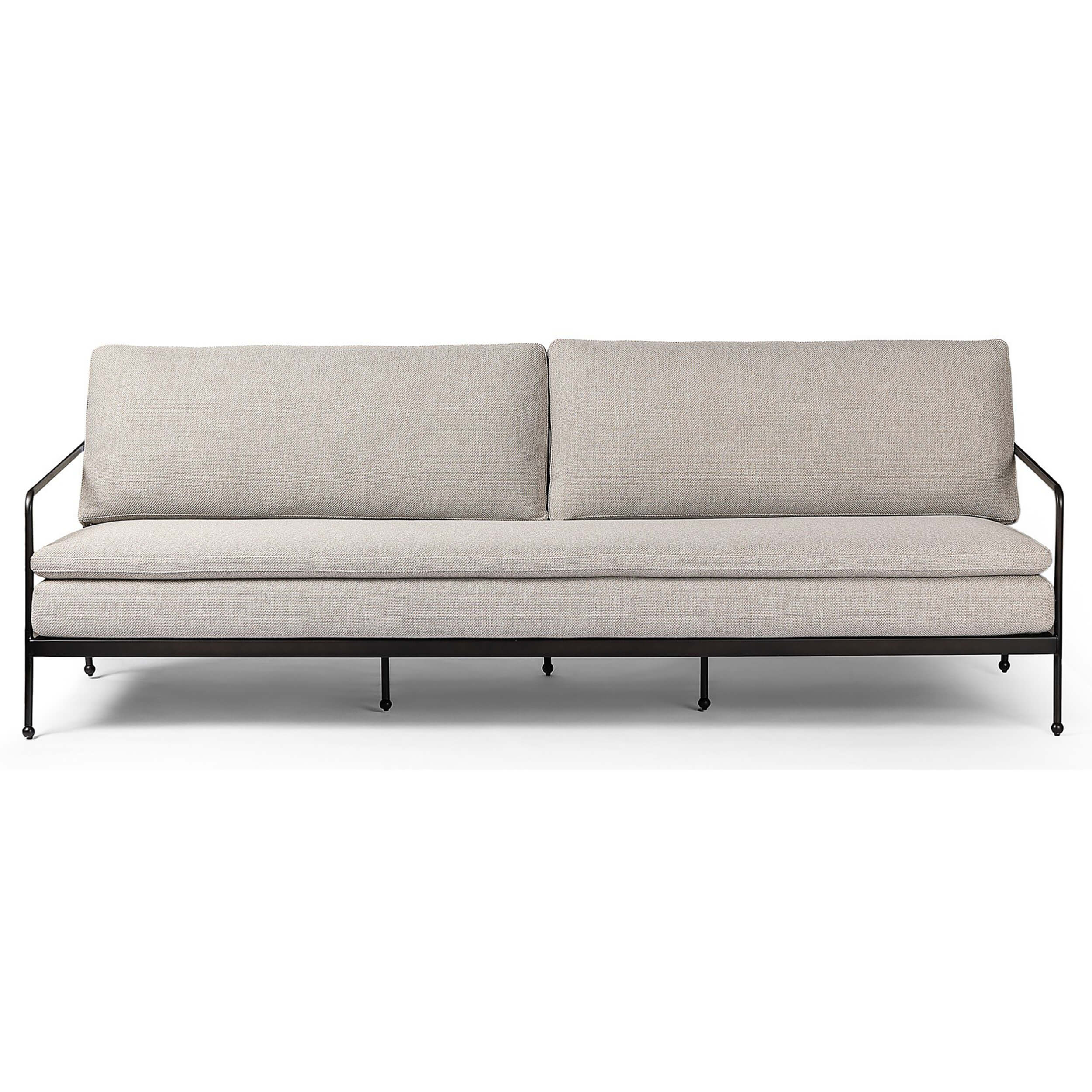 Tally Outdoor Sofa, Ramiro Ecru