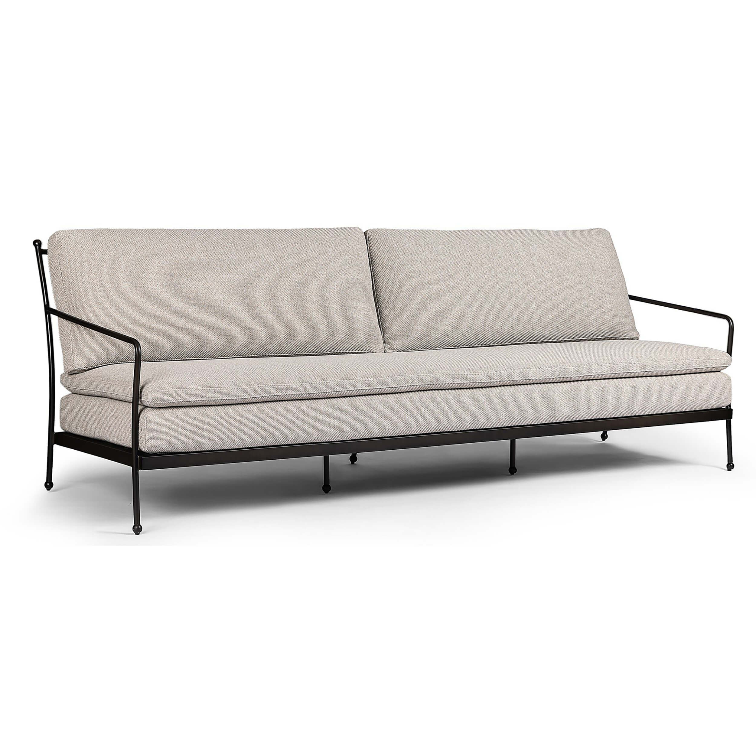 Tally Outdoor Sofa, Ramiro Ecru - Image 2
