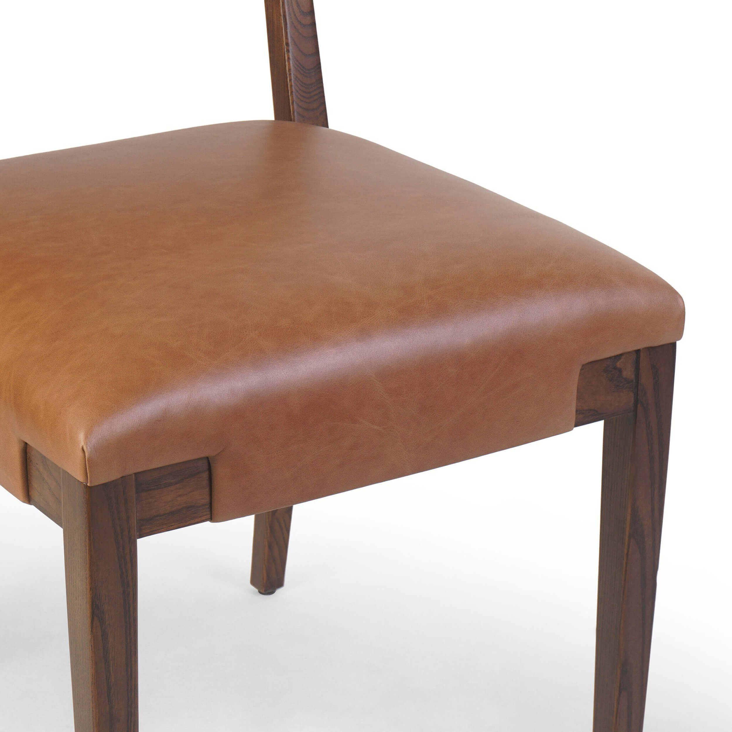 Tamari Leather Dining Chair, Sonoma Chestnut, Set of 2 by Four Hands - Image 6