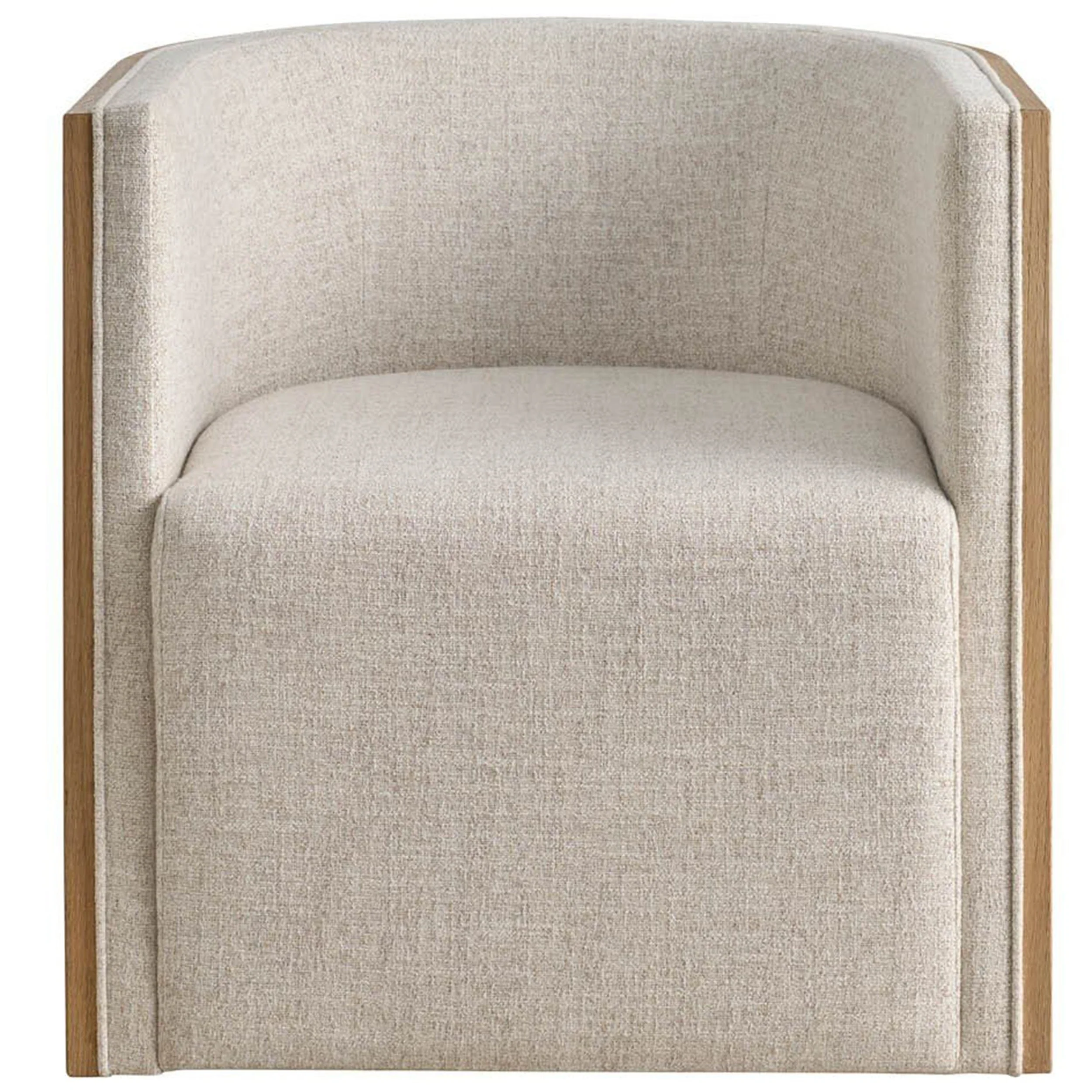 Tanner Swivel Chair, Monique Linen - Image 2