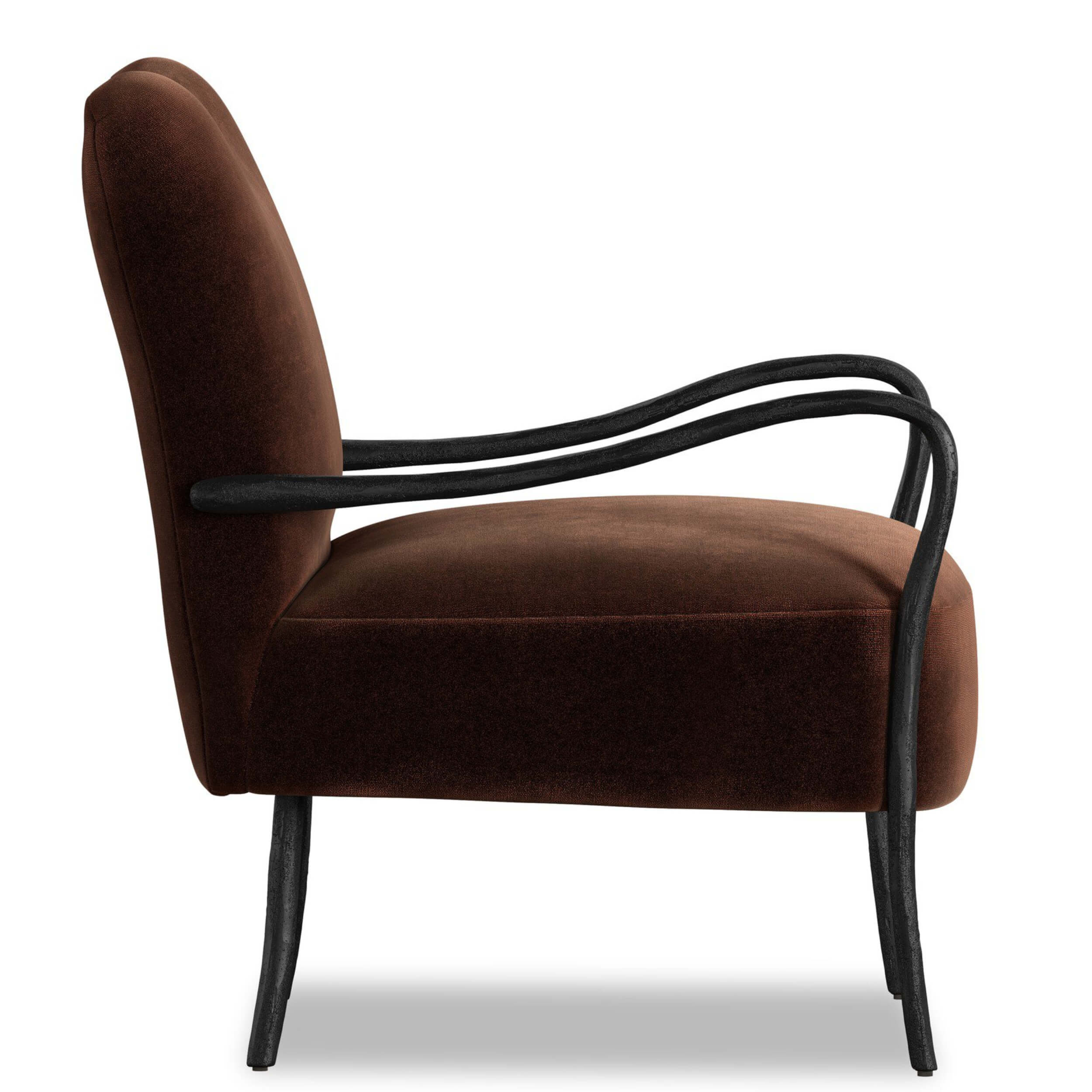 Tarah Chair, Monte Chocolate by Amber Lewis x Four Hands - Image 3
