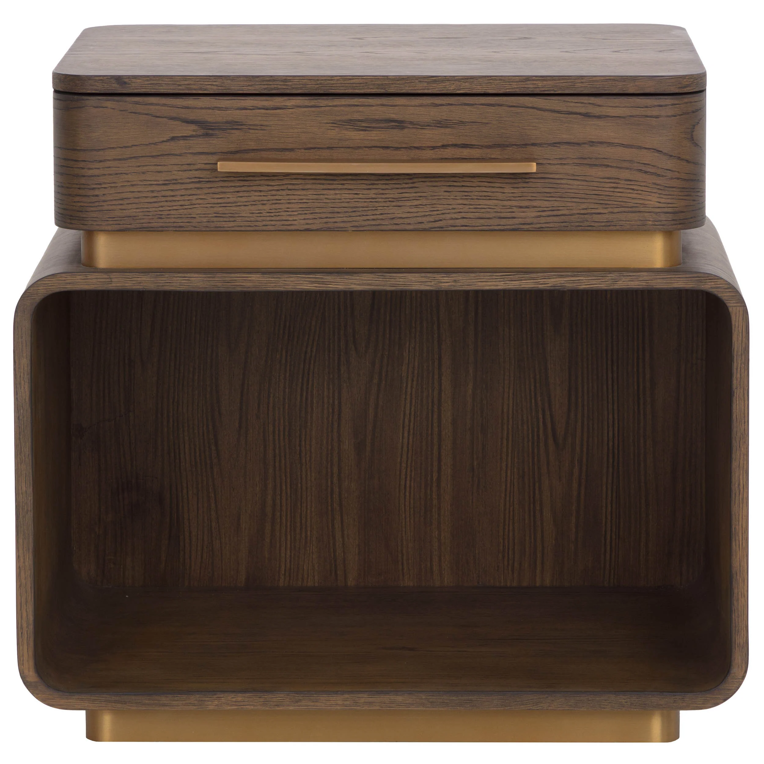 Taro Nightstand, Brown - Image 2