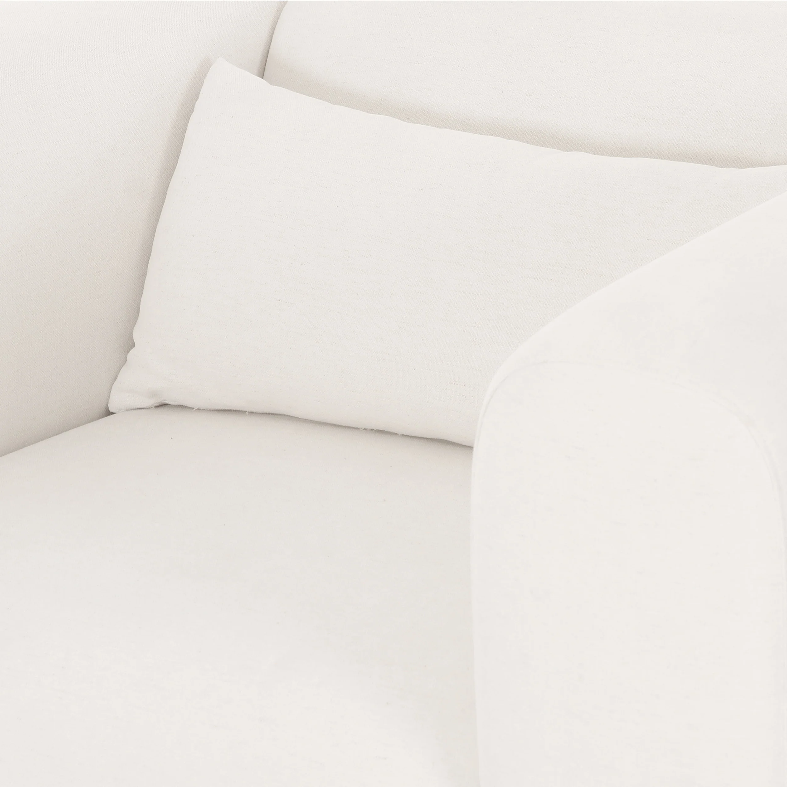 Tarra Chenille Chair, Cream - Image 4