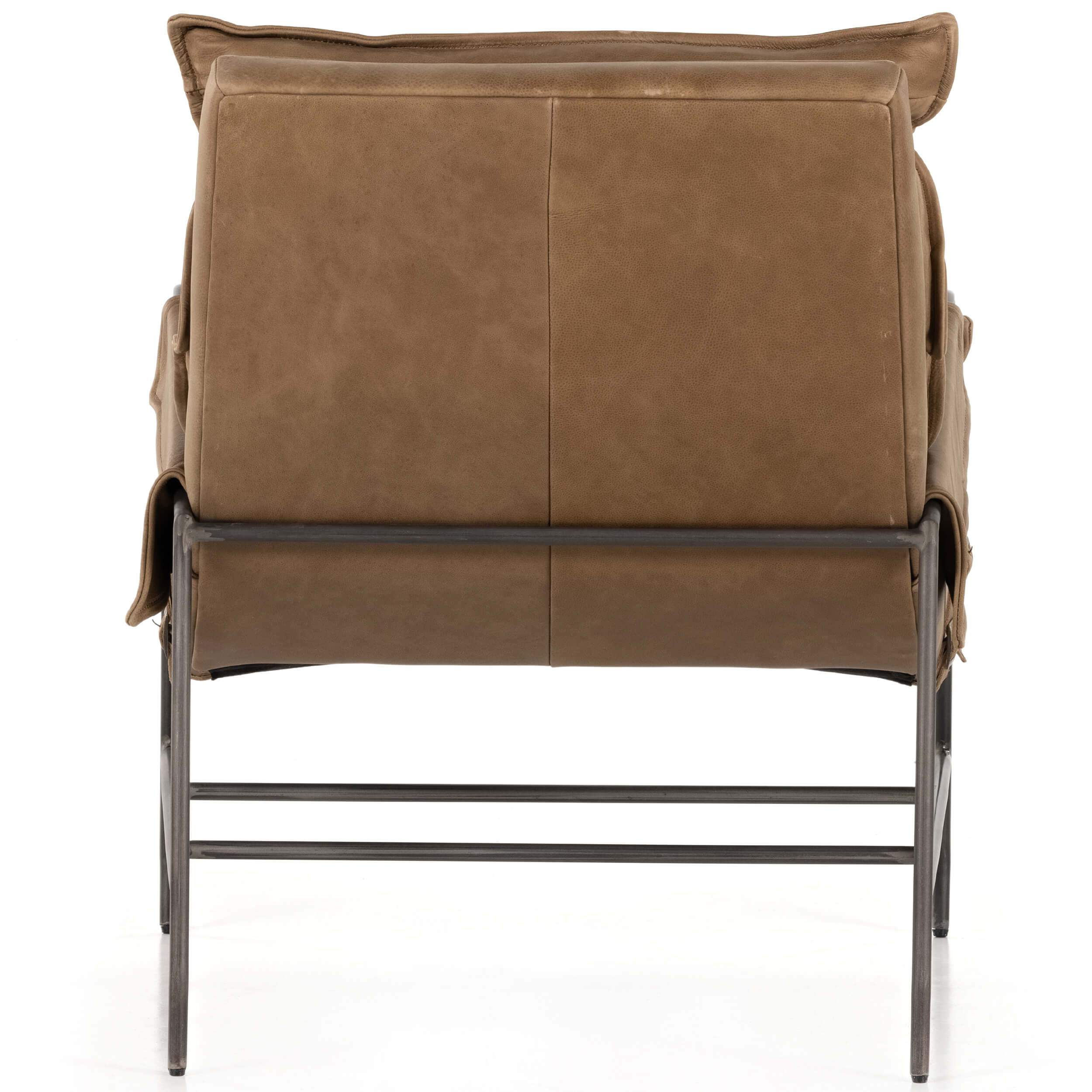 Taryn Leather Chair, Palermo Drift - Image 4