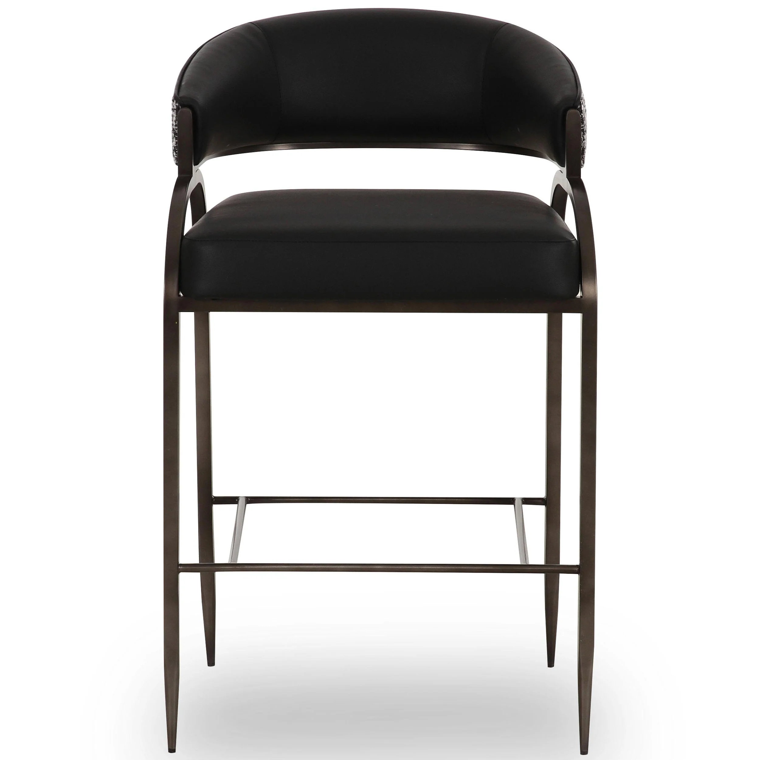 Tatum 2-Tone Counter Stool, Black - Image 2