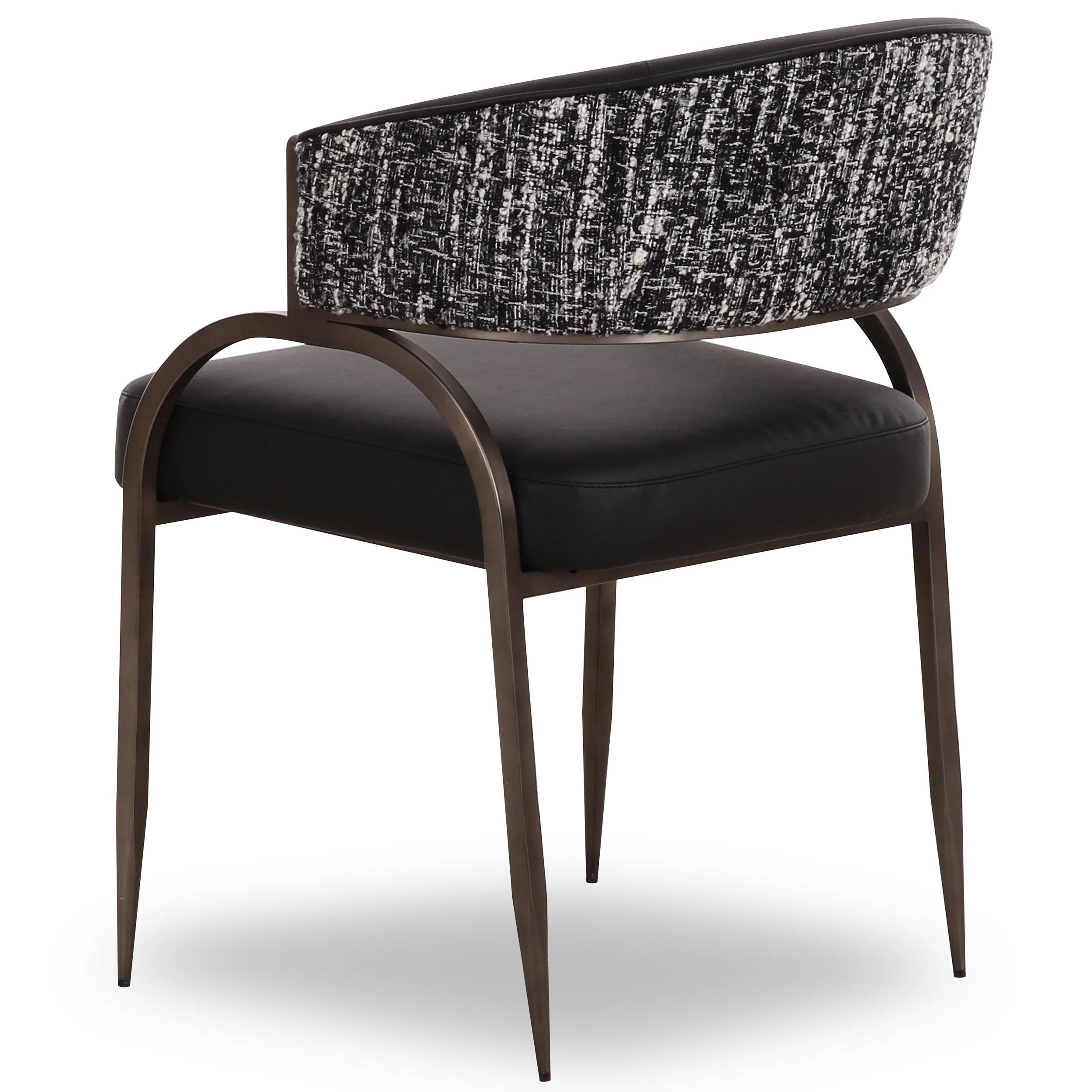 Tatum 2-Tone Dining Chair, Black - Image 3