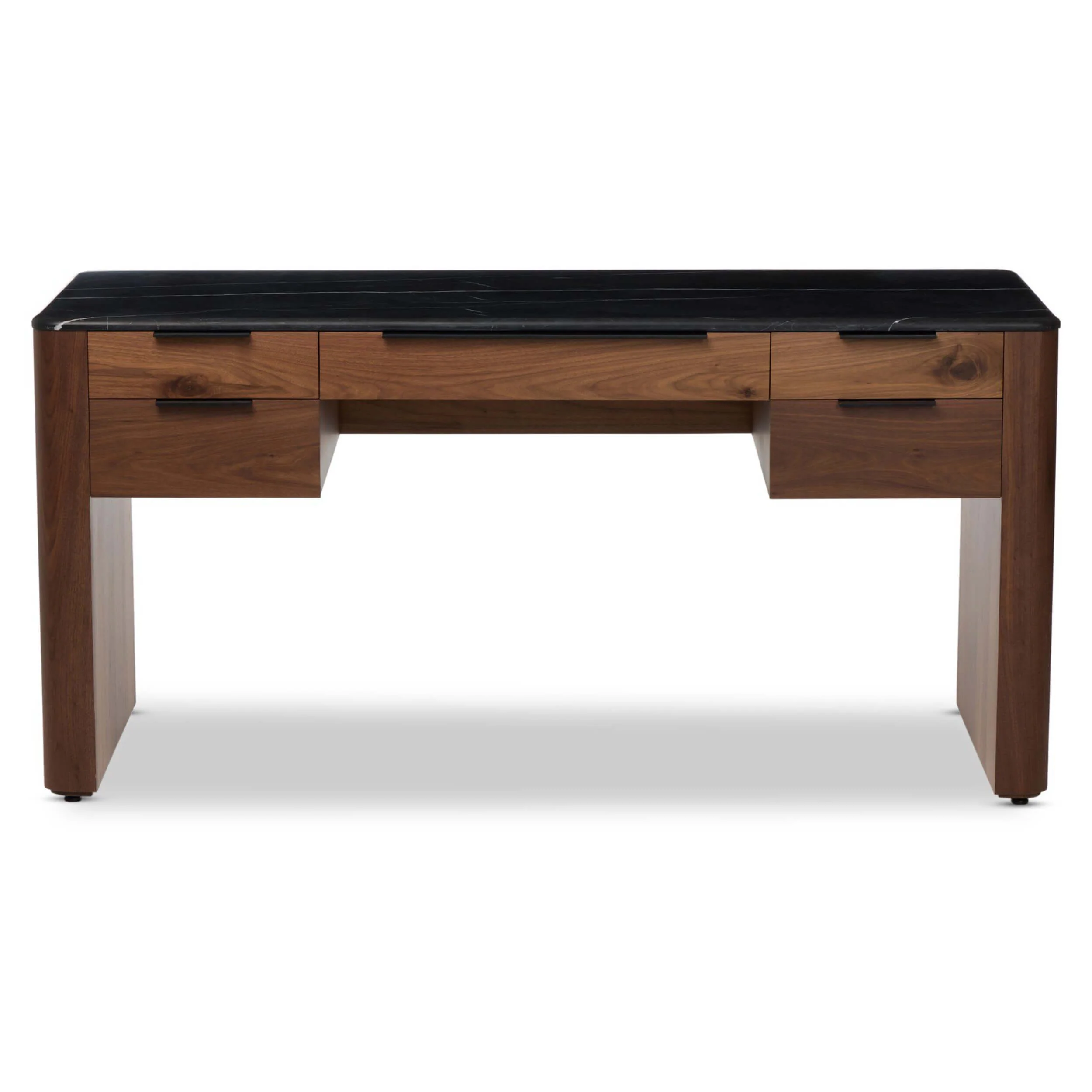 Tatum Desk, Walnut Natural by Four Hands - Image 2