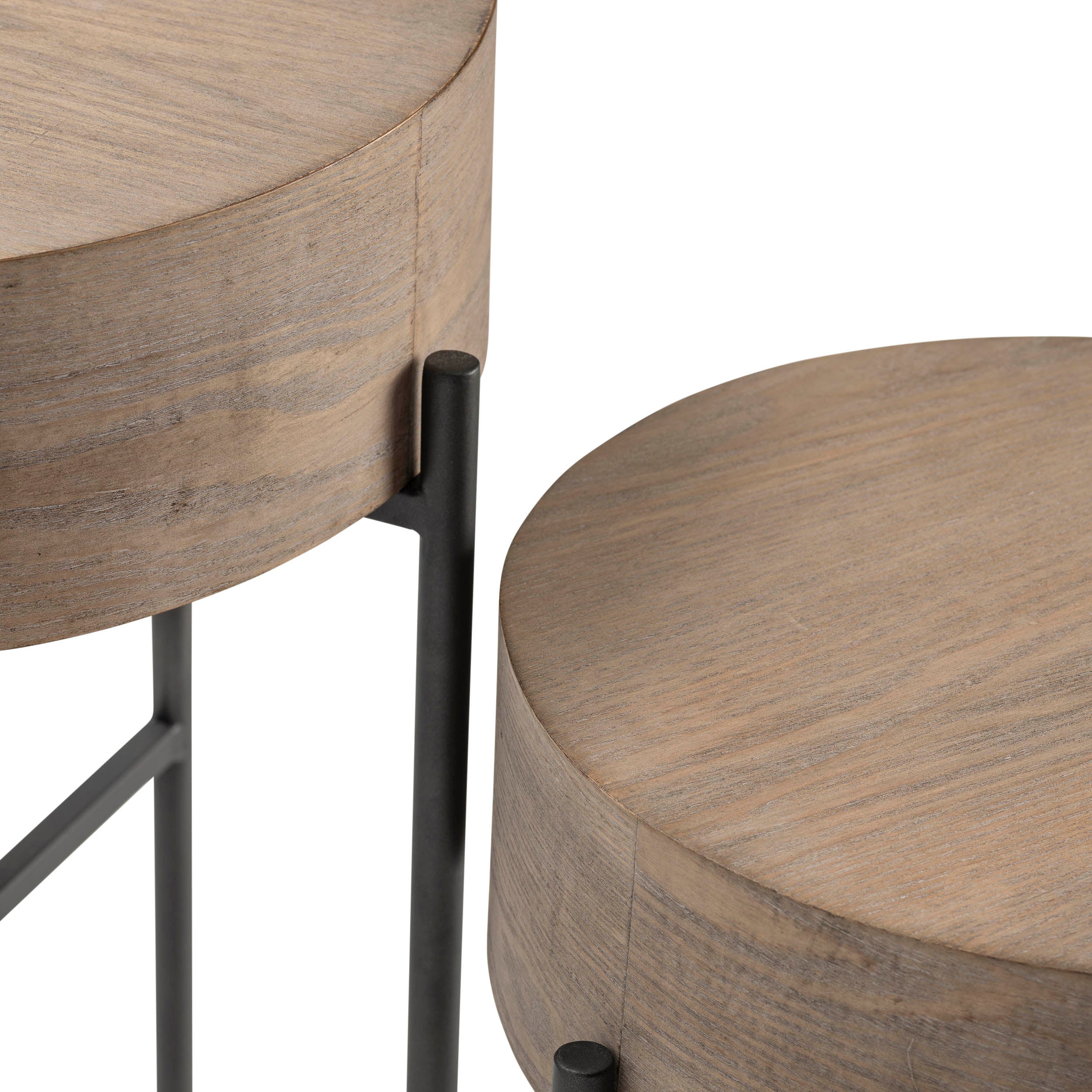 Normandy Accent Tables Set, Natural - Image 2