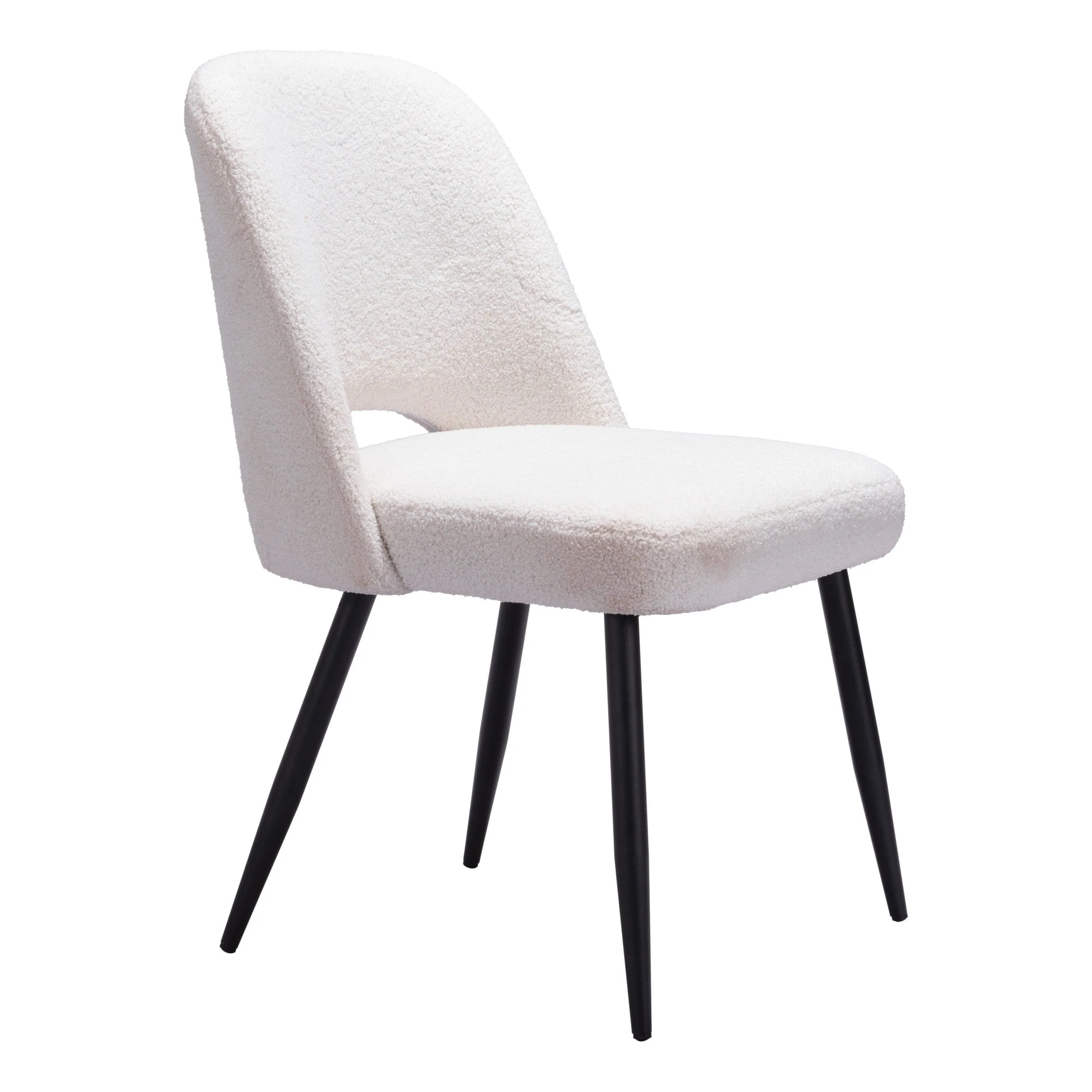Teddy Dining Chair, Ivory, Set of 2 - Image 2