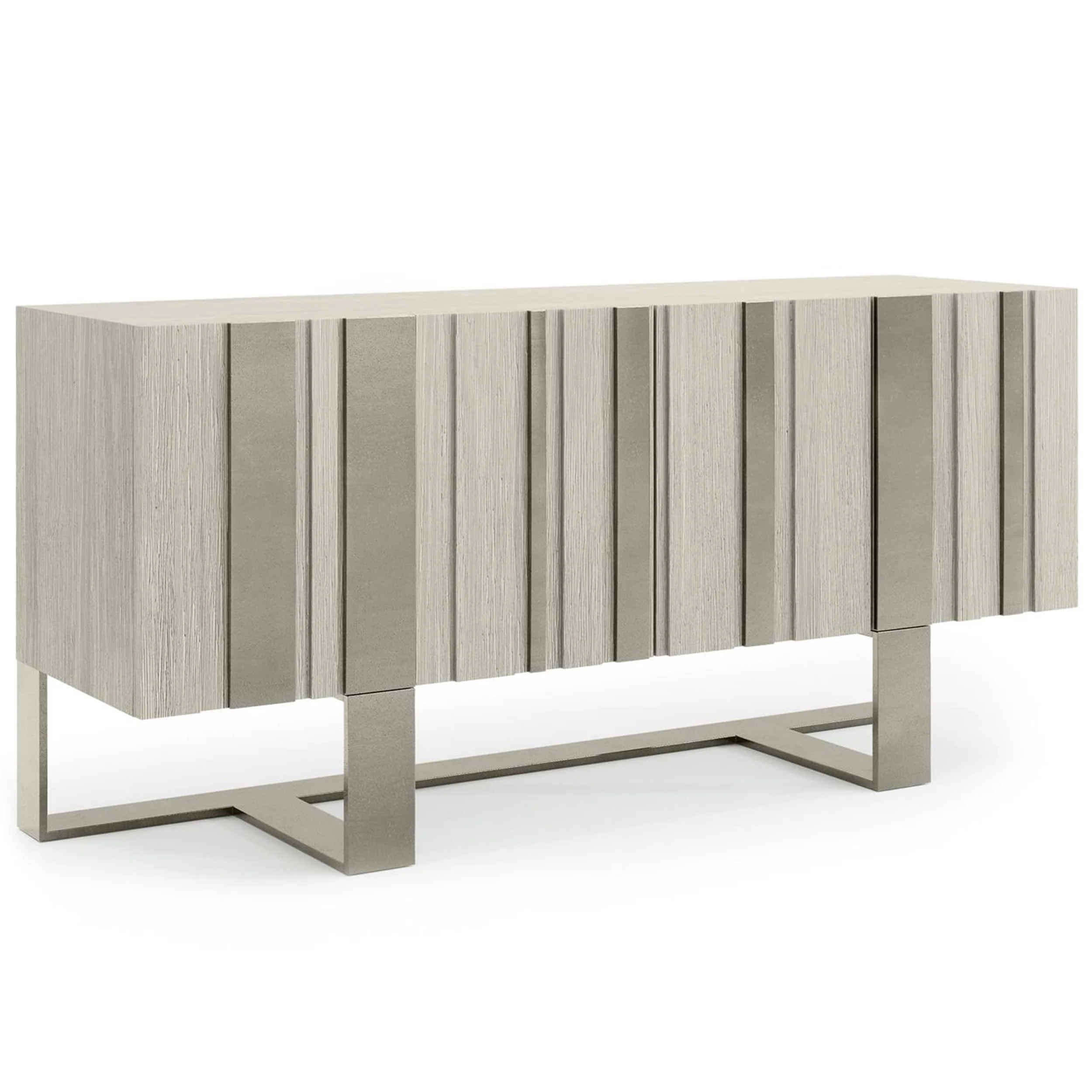 Tempo Buffet, Larza/Aluminum Base