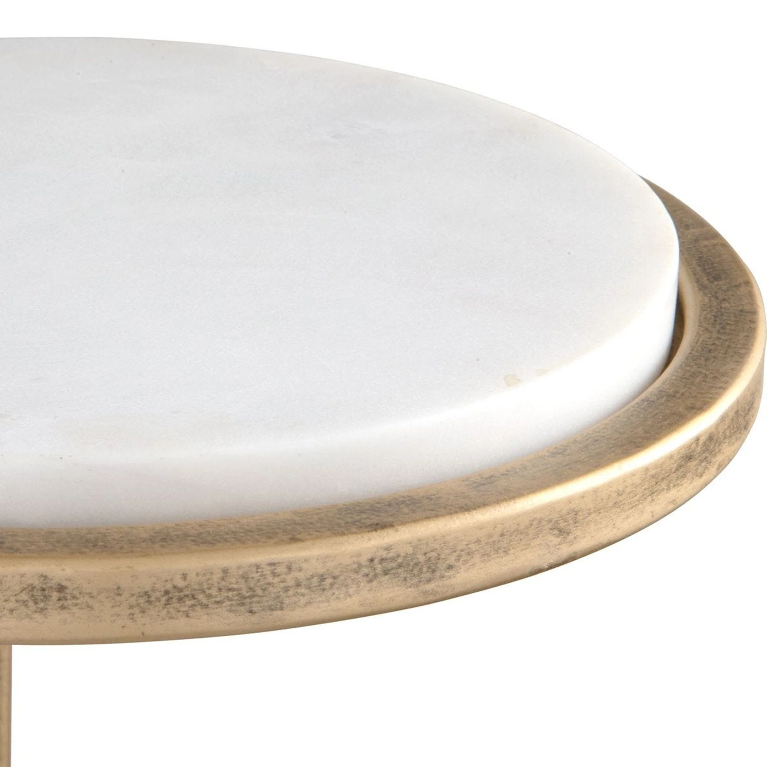 Terra Accent Table, White - Image 4