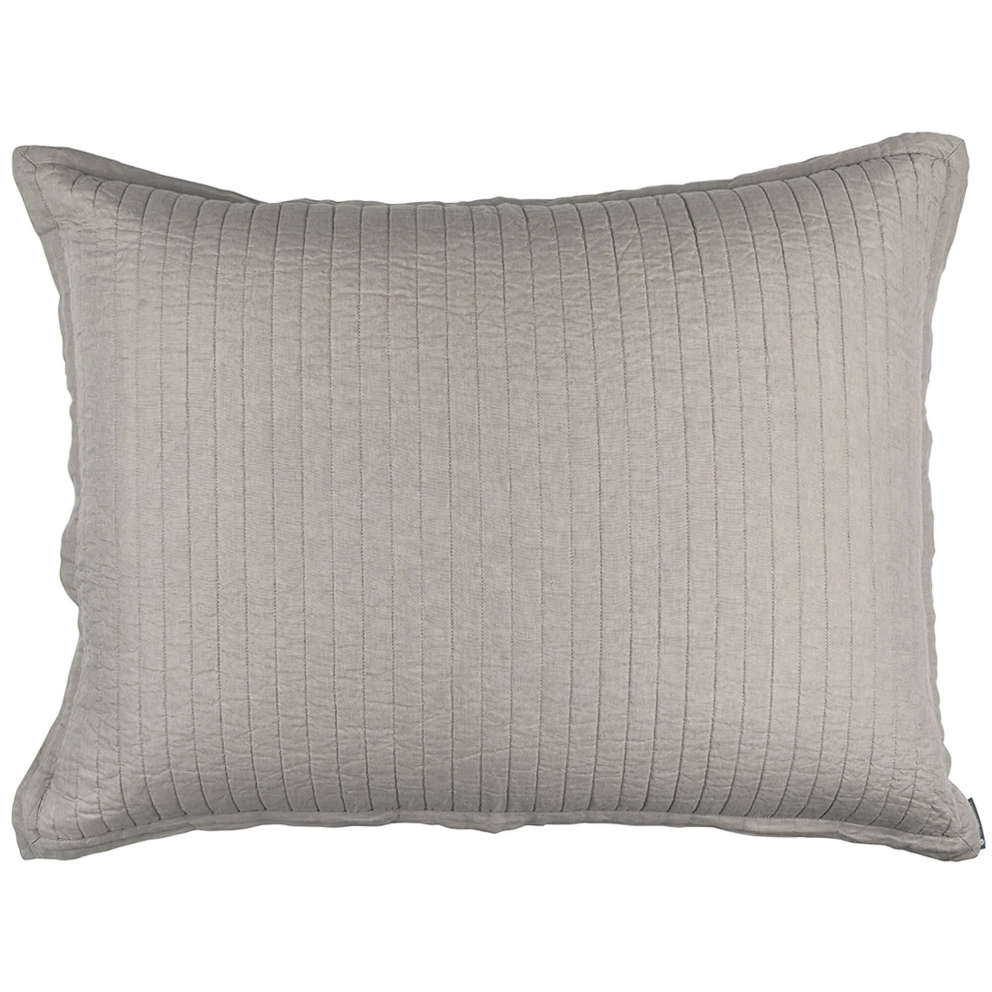 Tessa Quilted Pillow Sham, Raffia - Image 3