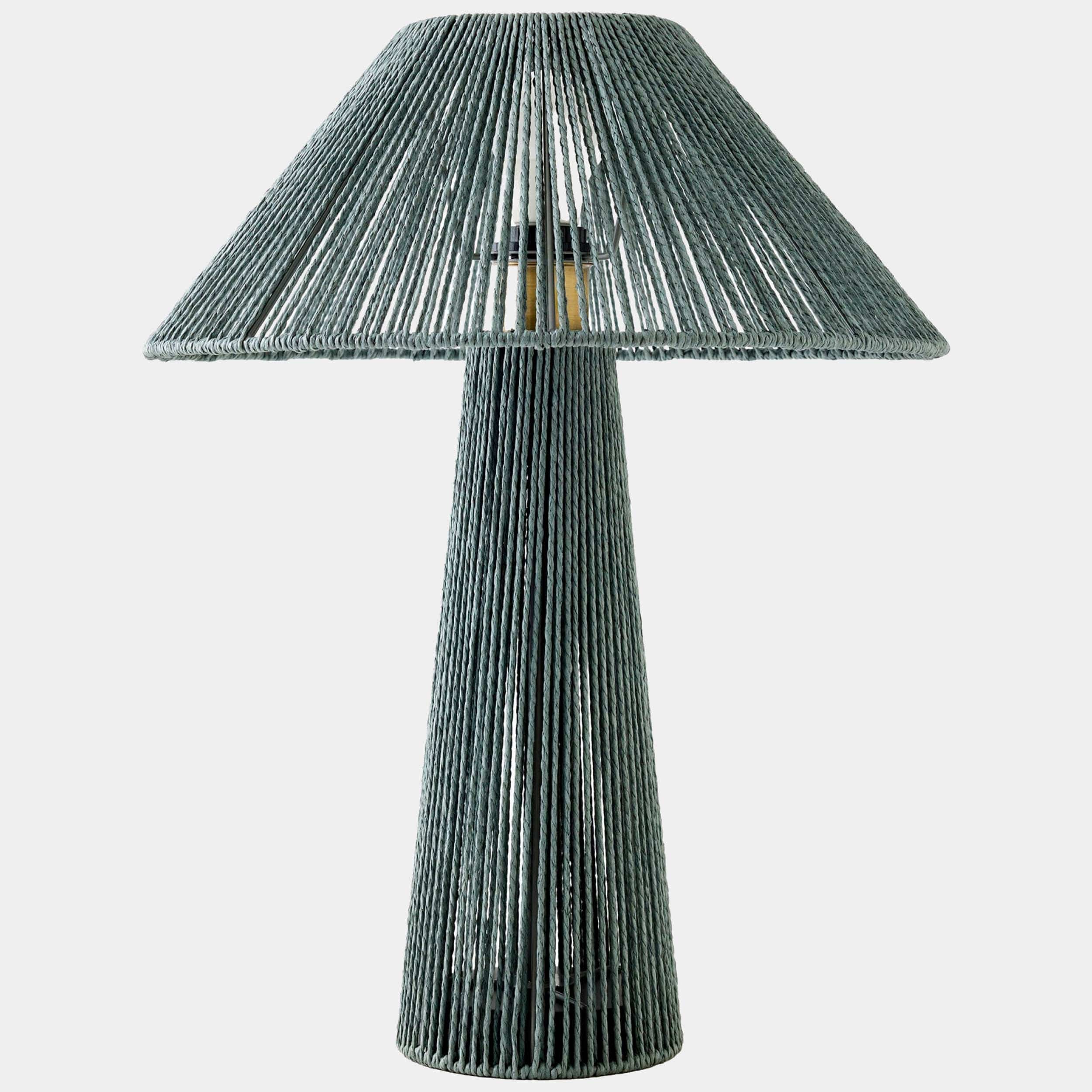 Tethered Rope Lamp, Blue