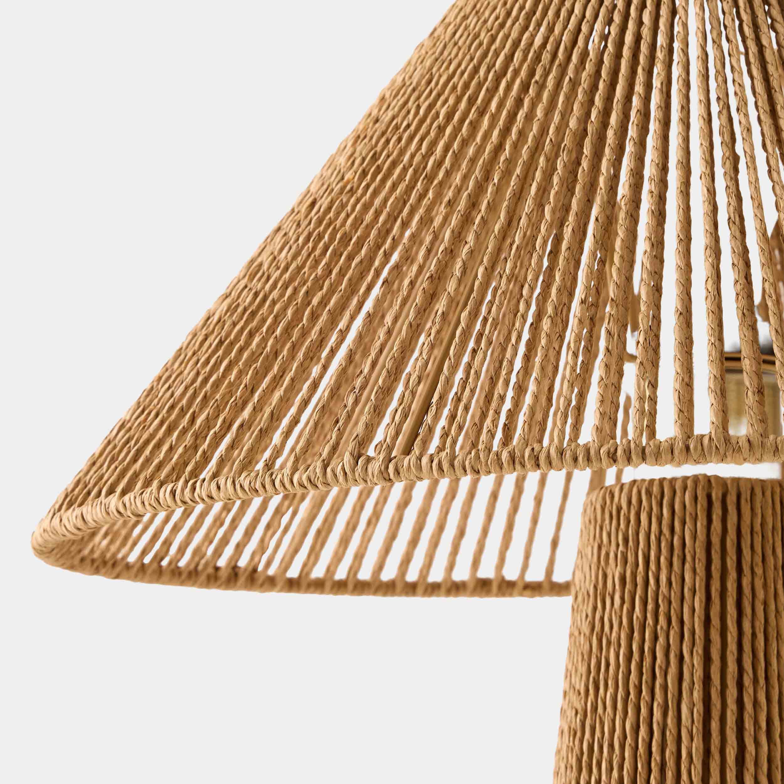 Tethered Rope Lamp, Brown - Image 3