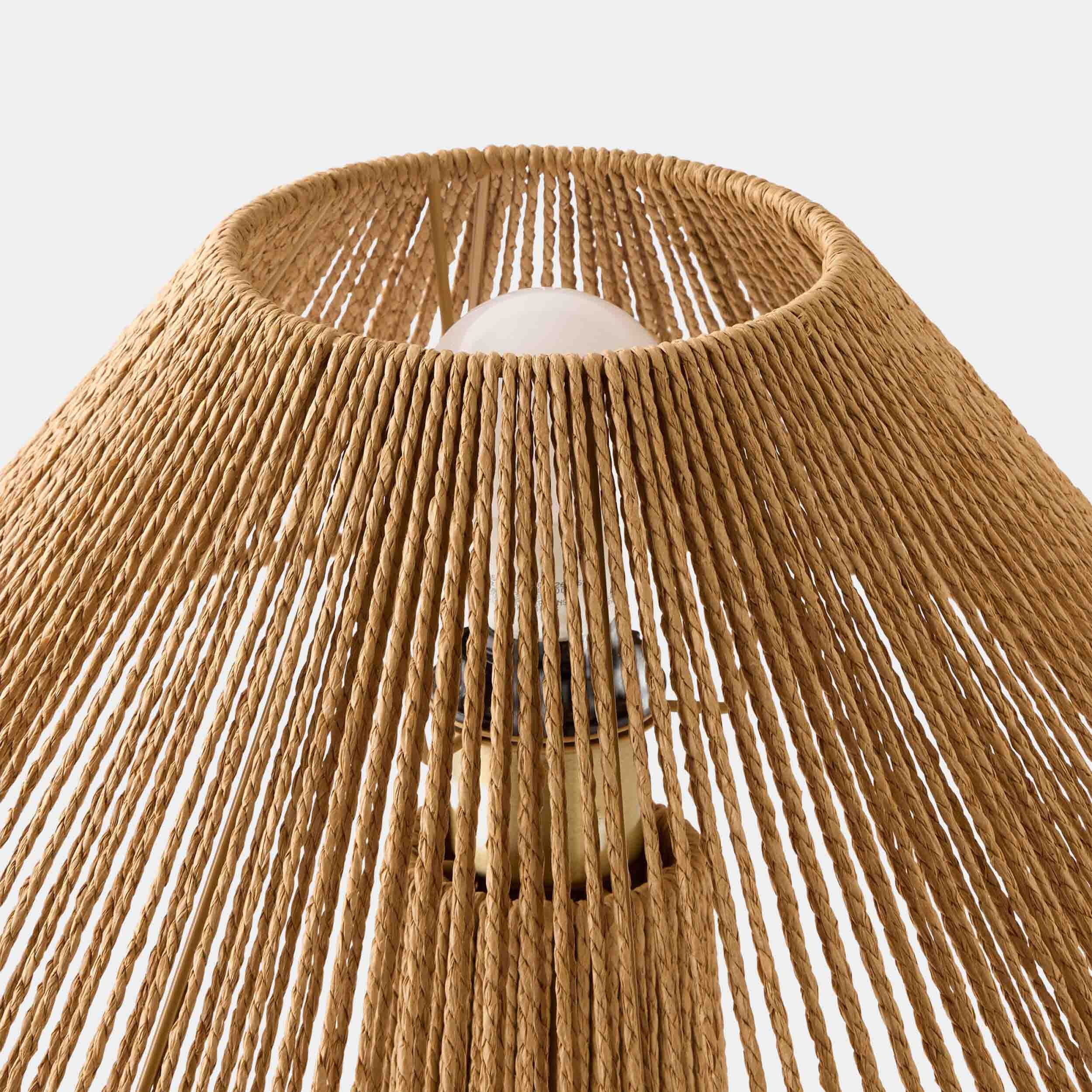Tethered Rope Lamp, Brown - Image 4