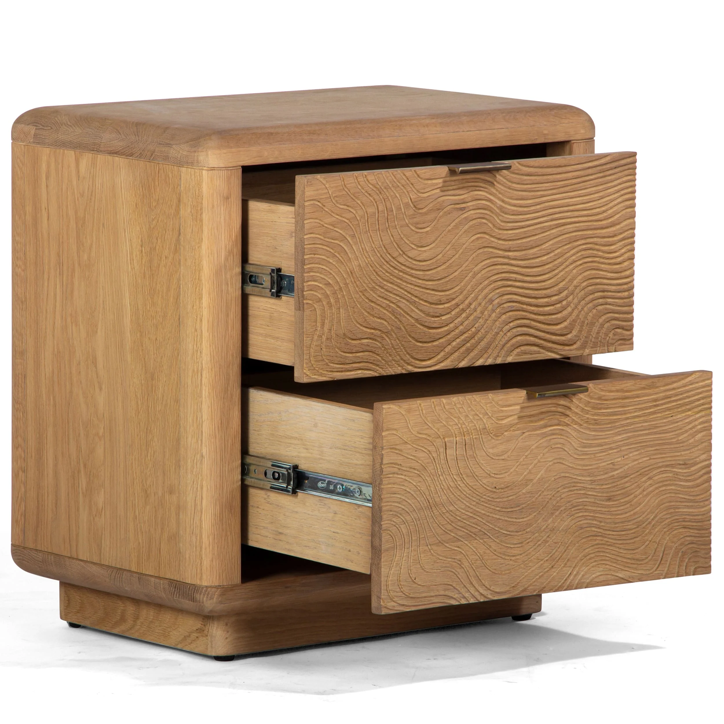 Textured Nightstand, Natural - Image 4