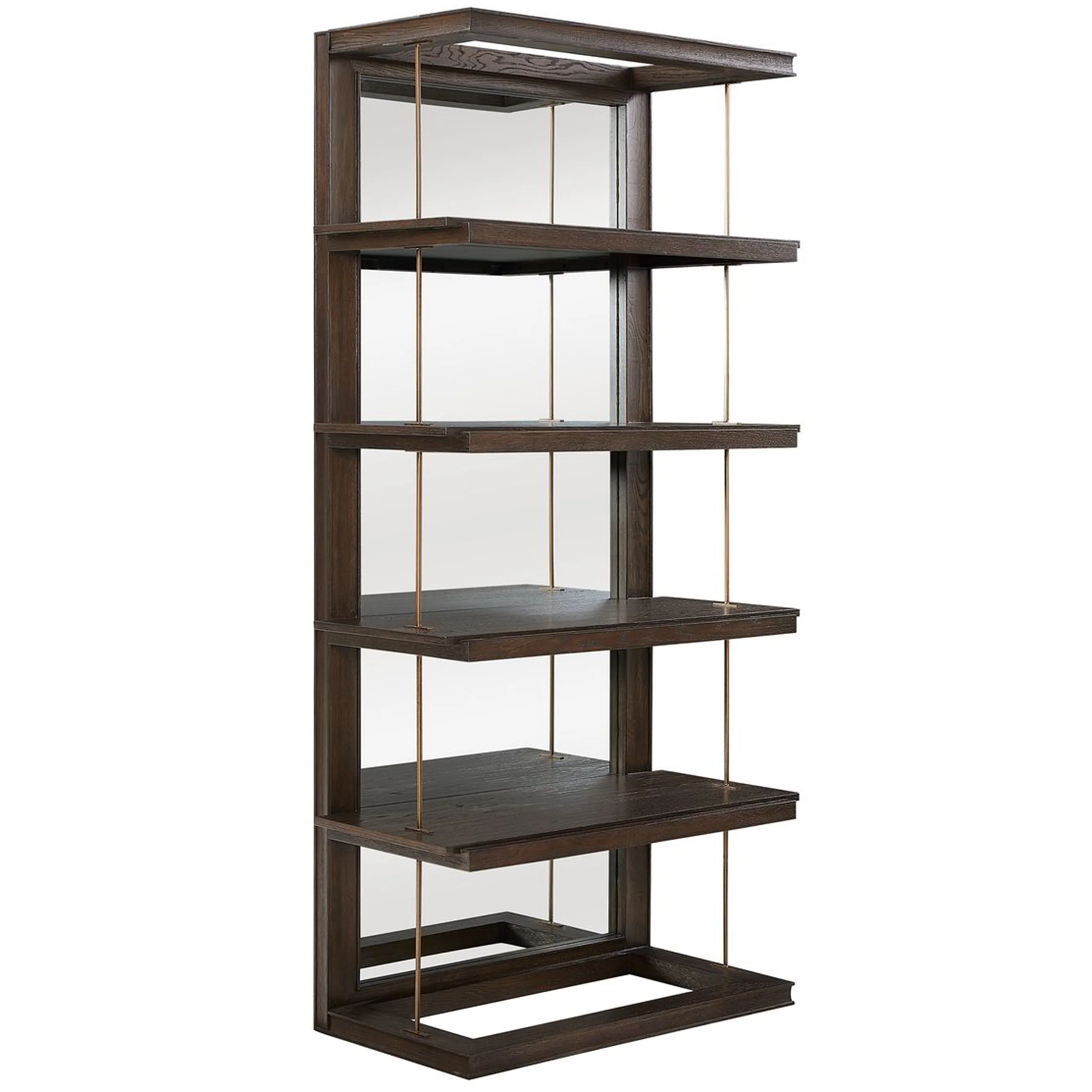 Kai Etagere, Dark Walnut