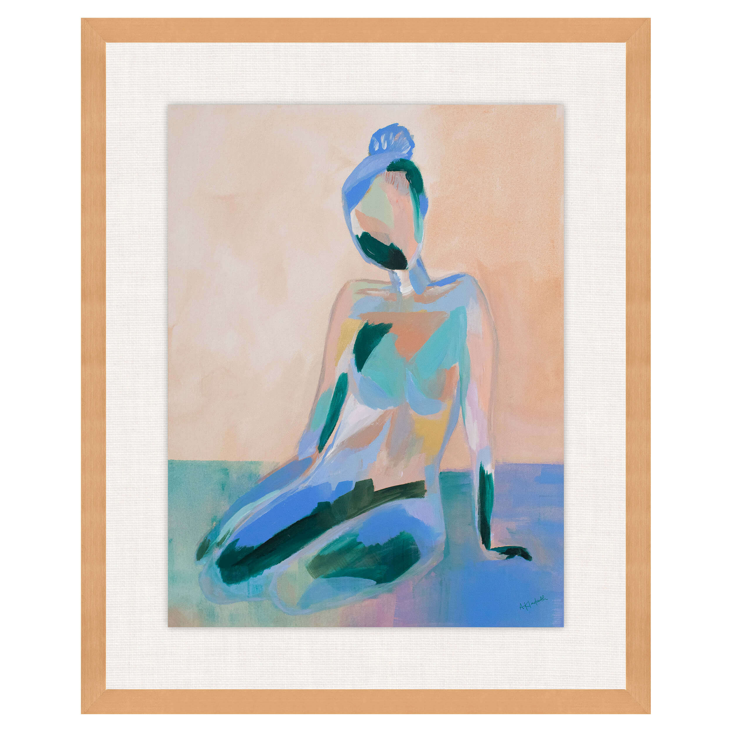 The Way You Spoke To Me Acrylic Glass Framed