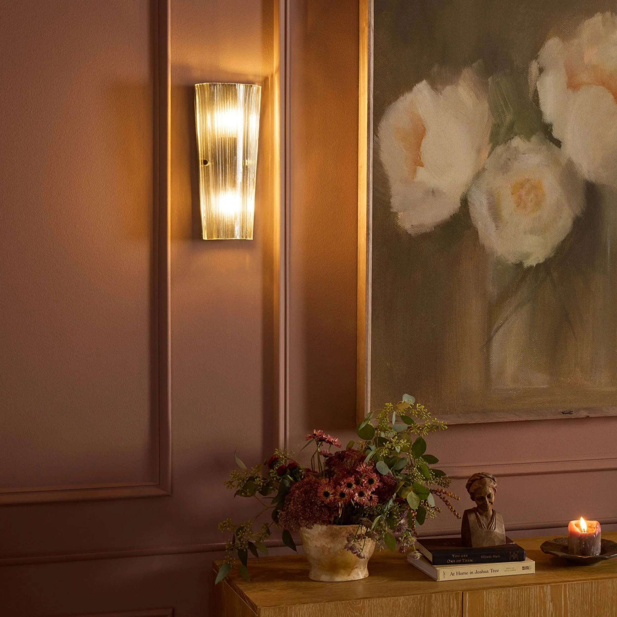 Thea Sconce, Scalloped Glass by Four Hands - Image 6
