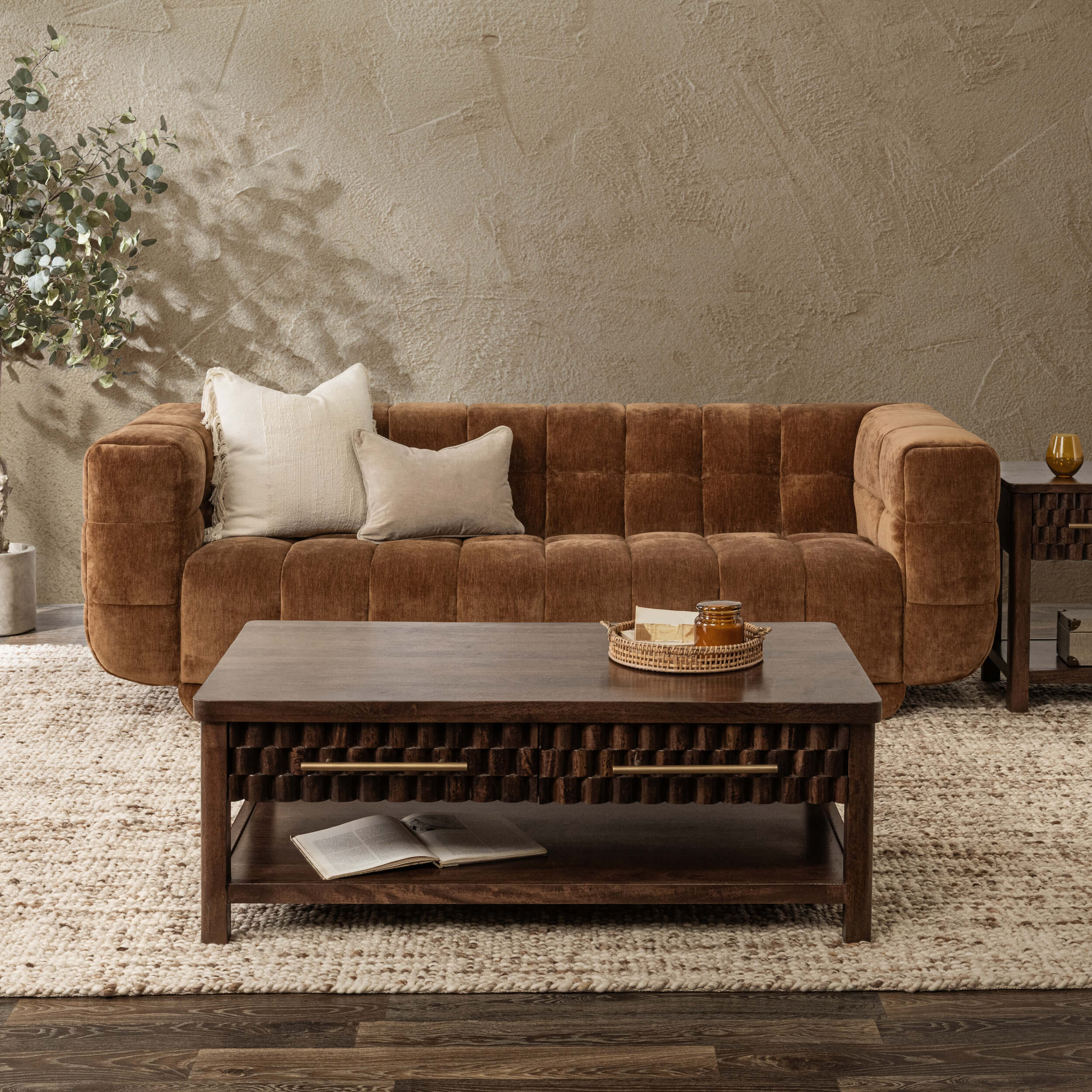 Thea Sofa, Bronze - Image 7