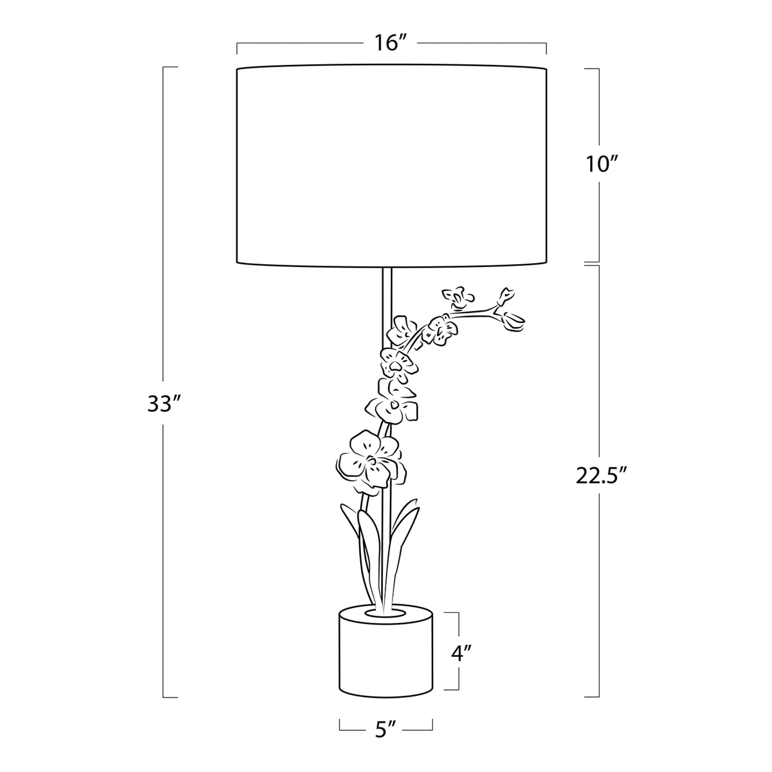 Thylane Table Lamp, White - Image 5