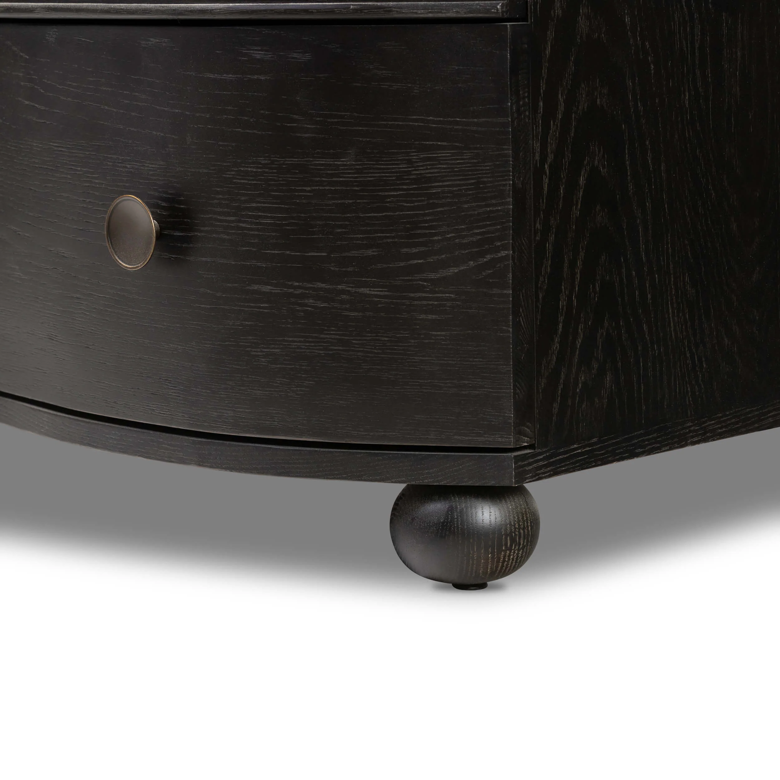 Tiago Marble Chest, Distressed Black by Four Hands - Image 9
