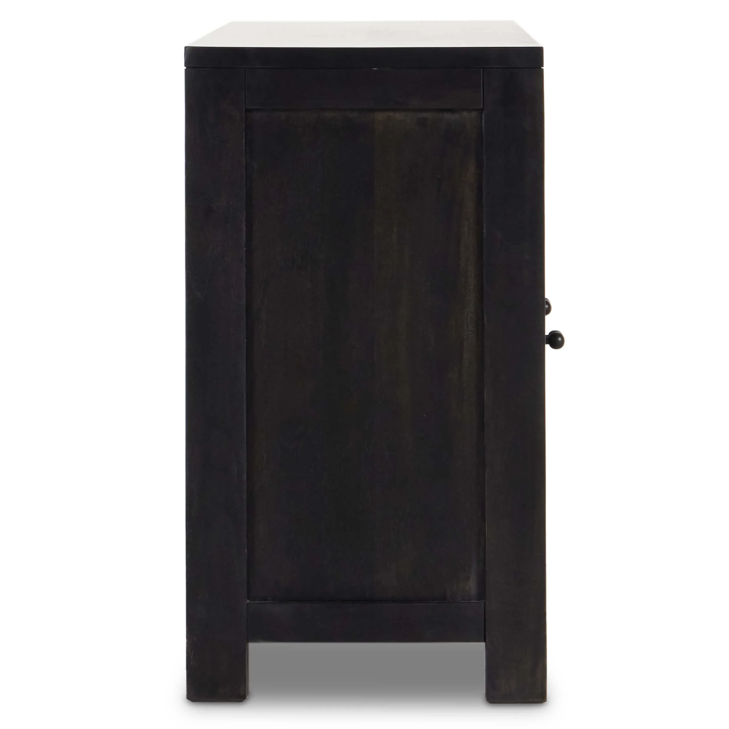 Tilda 6 Door Sideboard, Black Wash by Four Hands - Image 3