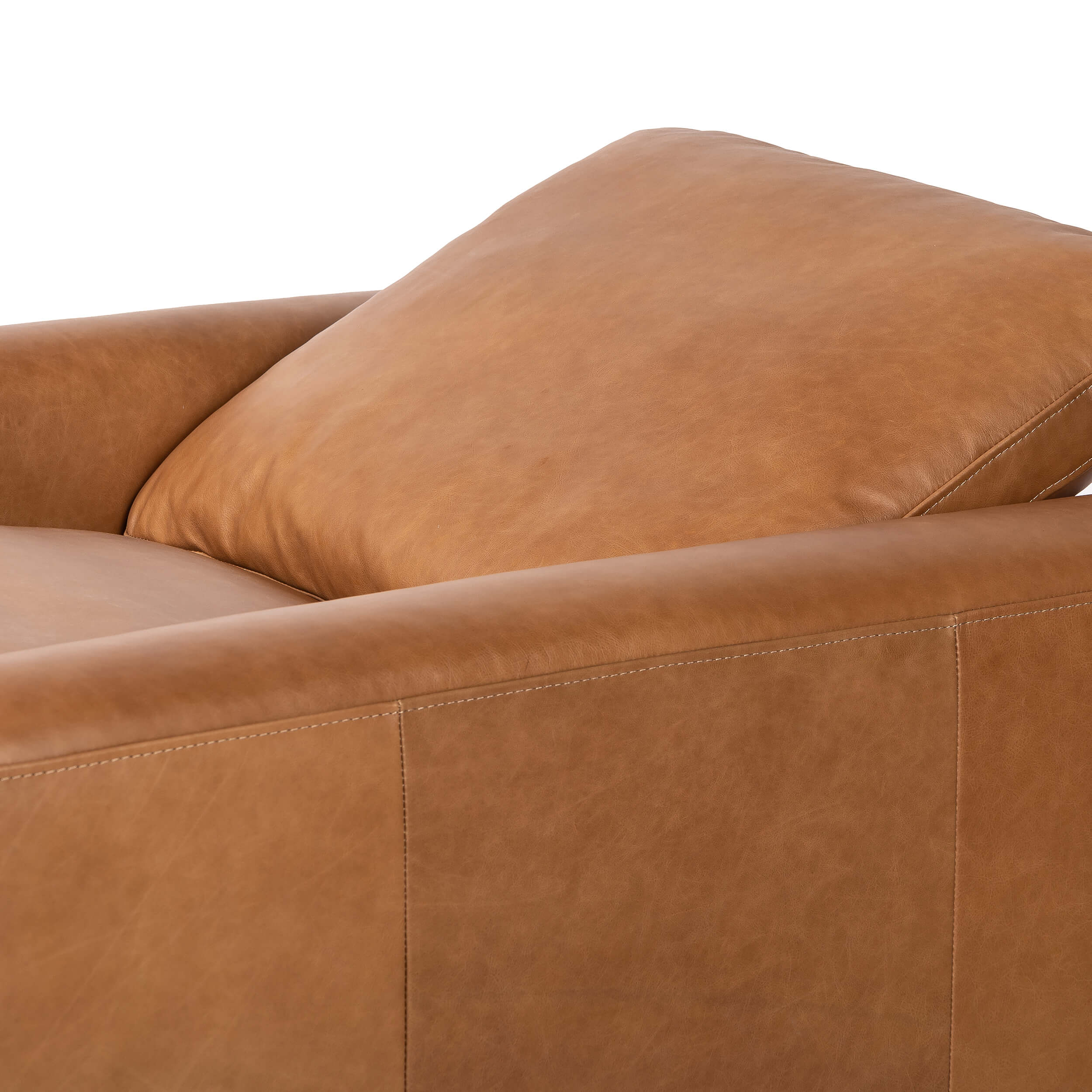 Tillery Leather Power Recliner Chair, Sonoma Butterscotch by Four Hands - Image 6